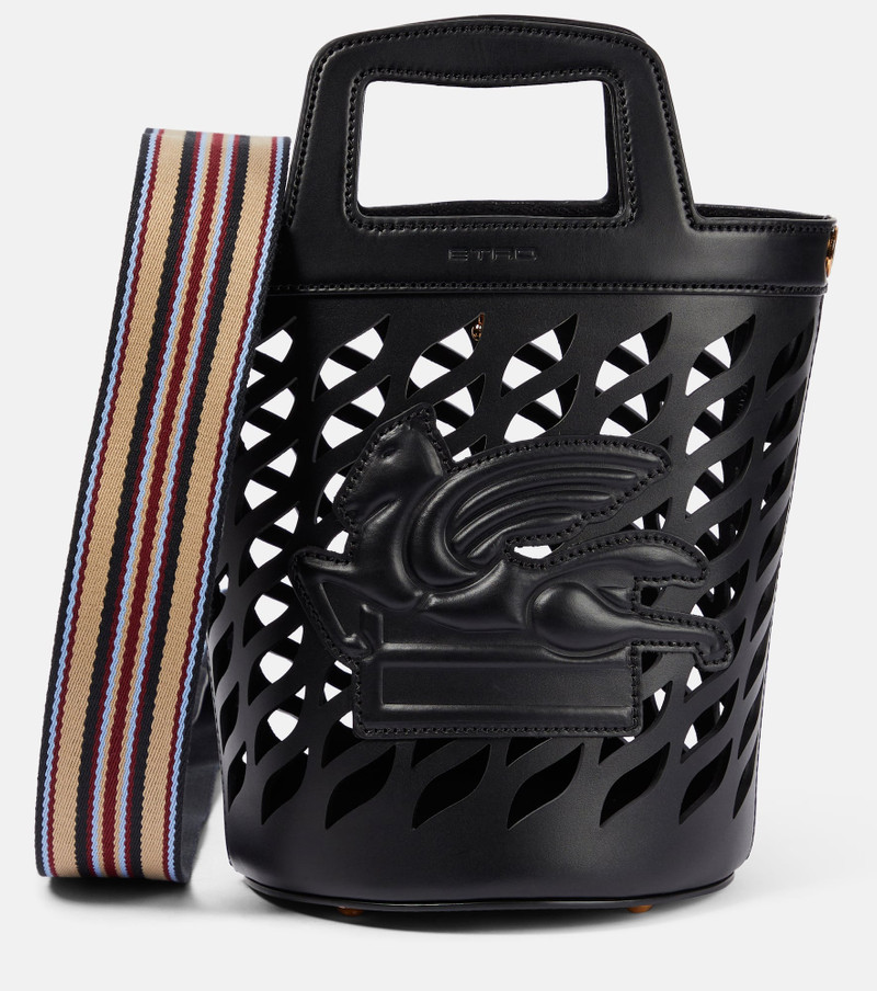 Coffa leather bucket bag - 1