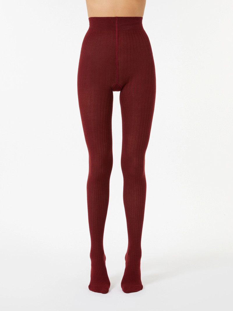 ZAVORRA1 Cotton tights - BORDEAUX 3