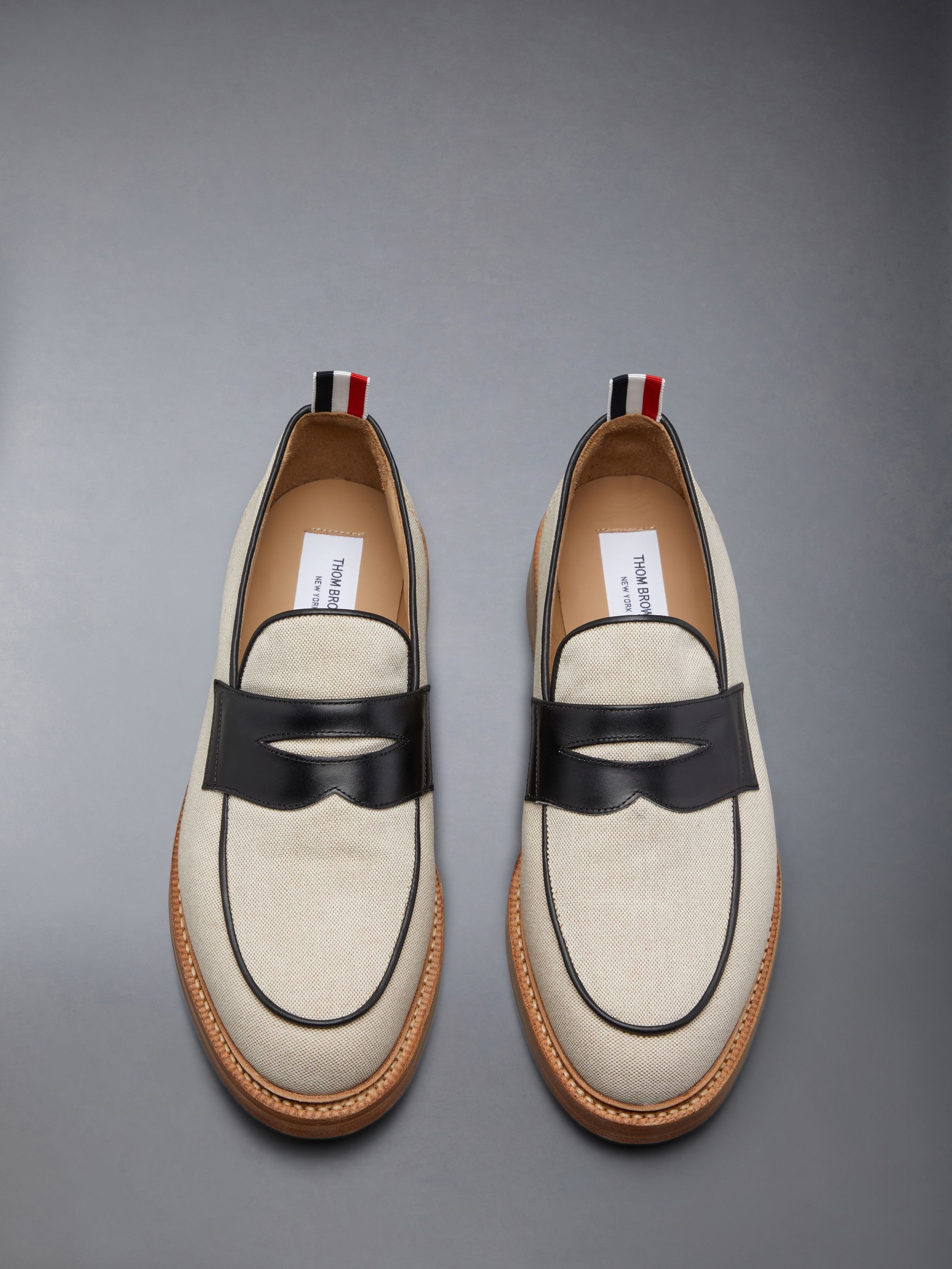 Cotton Canvas Penny Loafer - 5