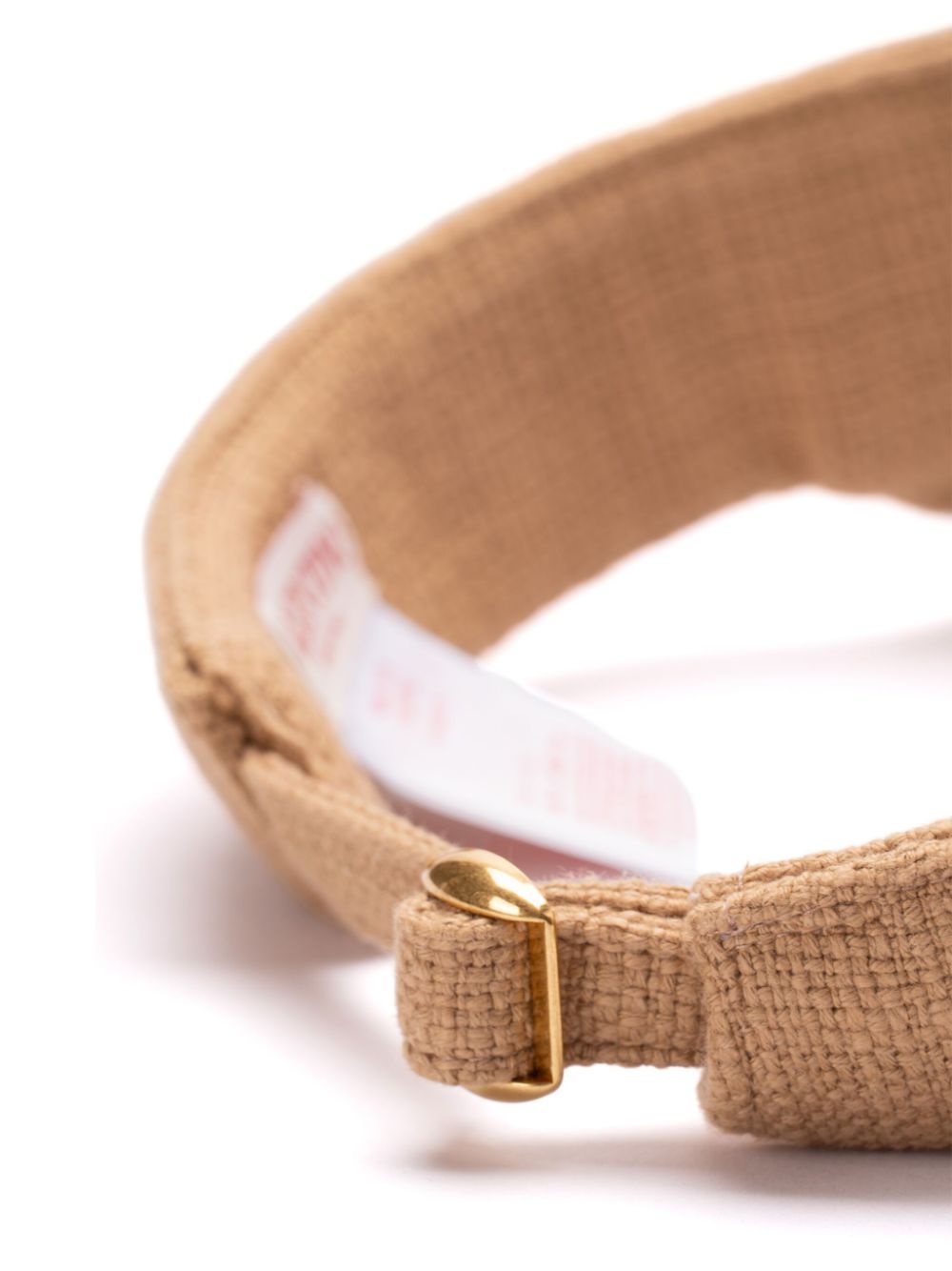 cotton visor hat - 4