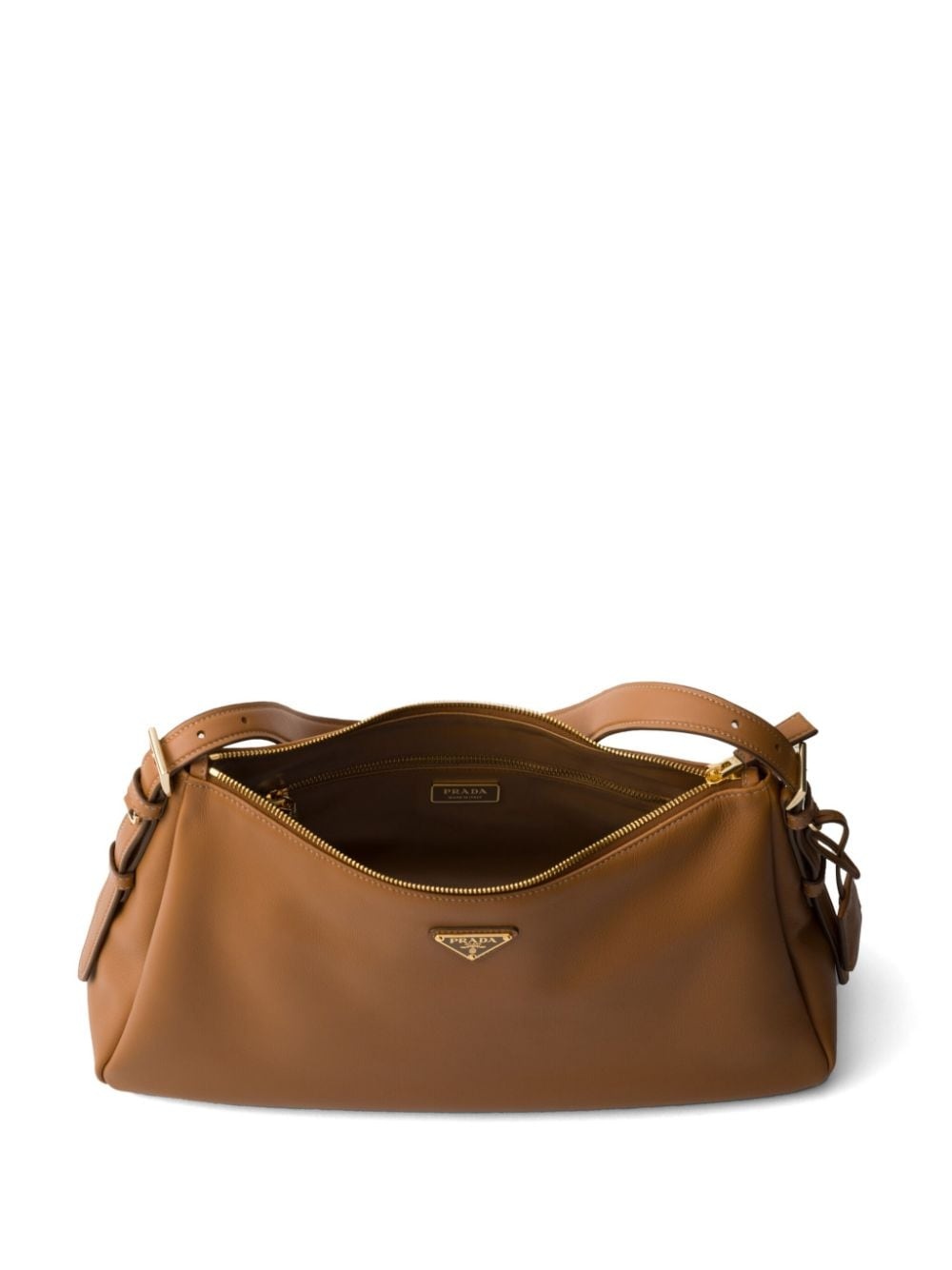 large triangle-logo shoulder bag - 5