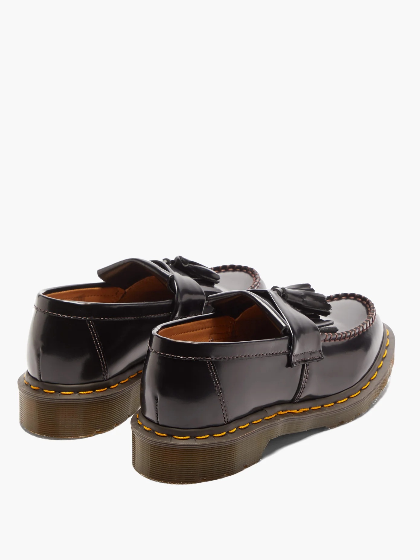 X Dr Martens Adrian tasselled leather loafers - 4