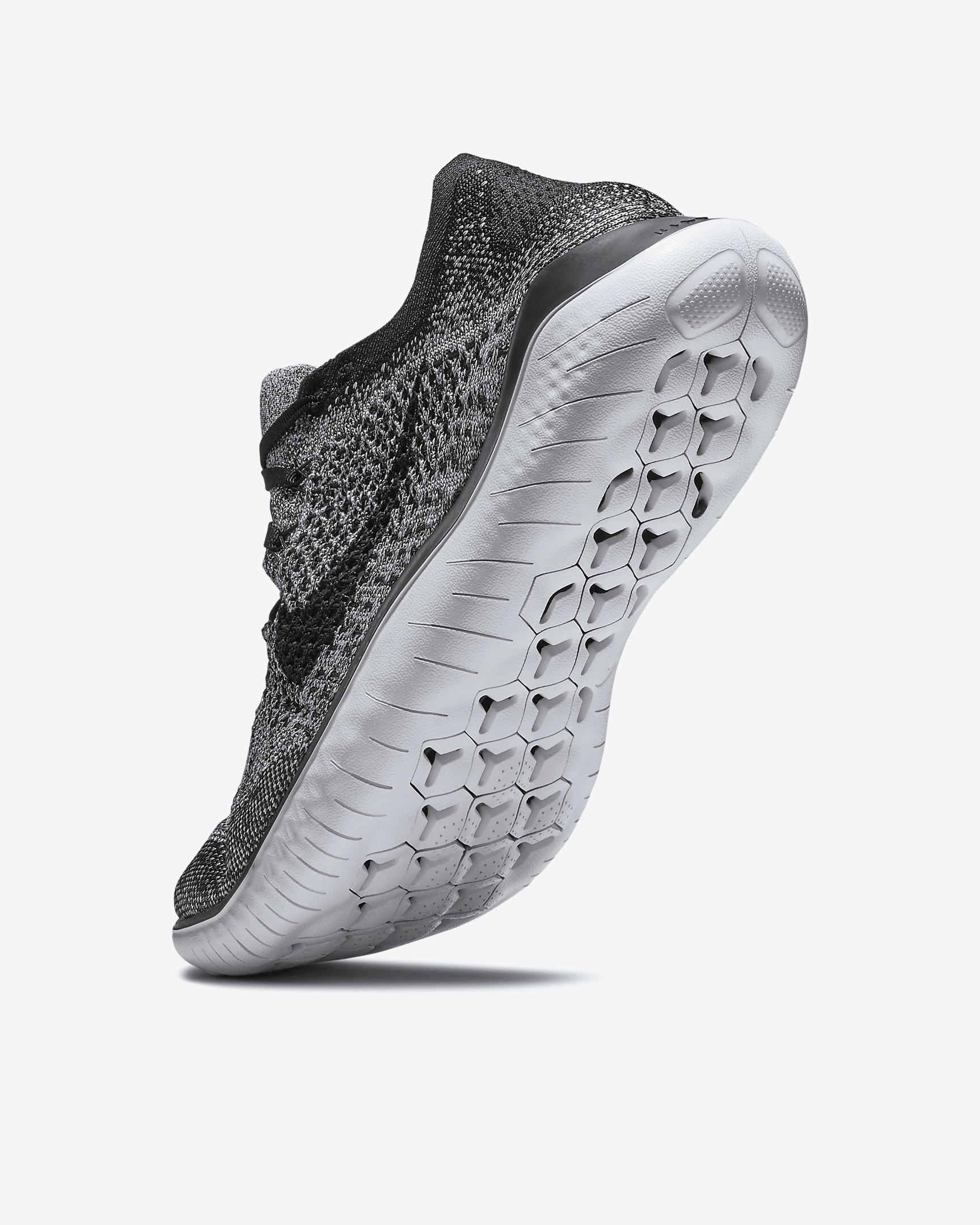 Nike Free Run Flyknit 2018 Men's Road Running Shoes - 7