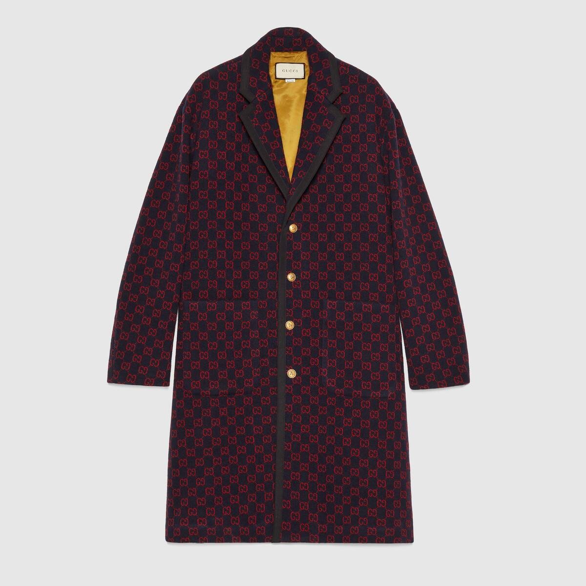 GG wool coat - 1