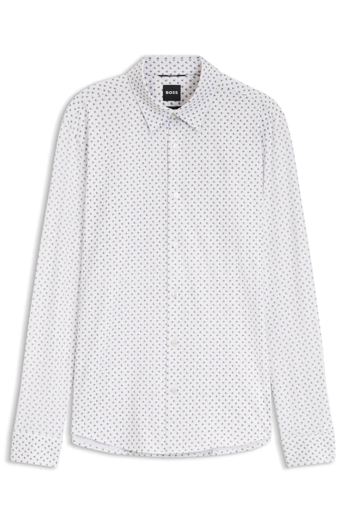 SLIM-FIT PRINTED SHIRT - 1