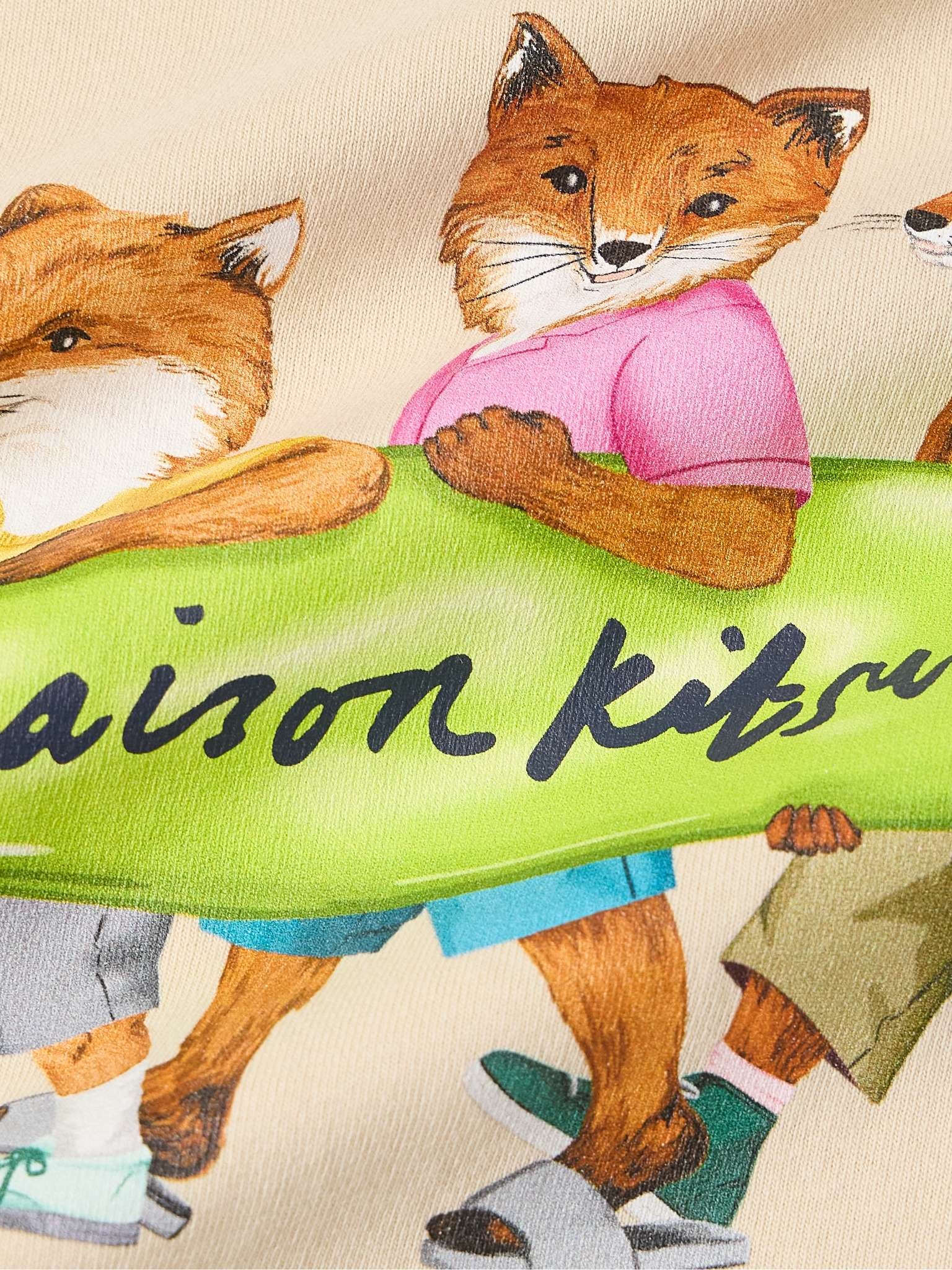 Surfing Foxes Logo-Print Cotton-Jersey T-Shirt - 4