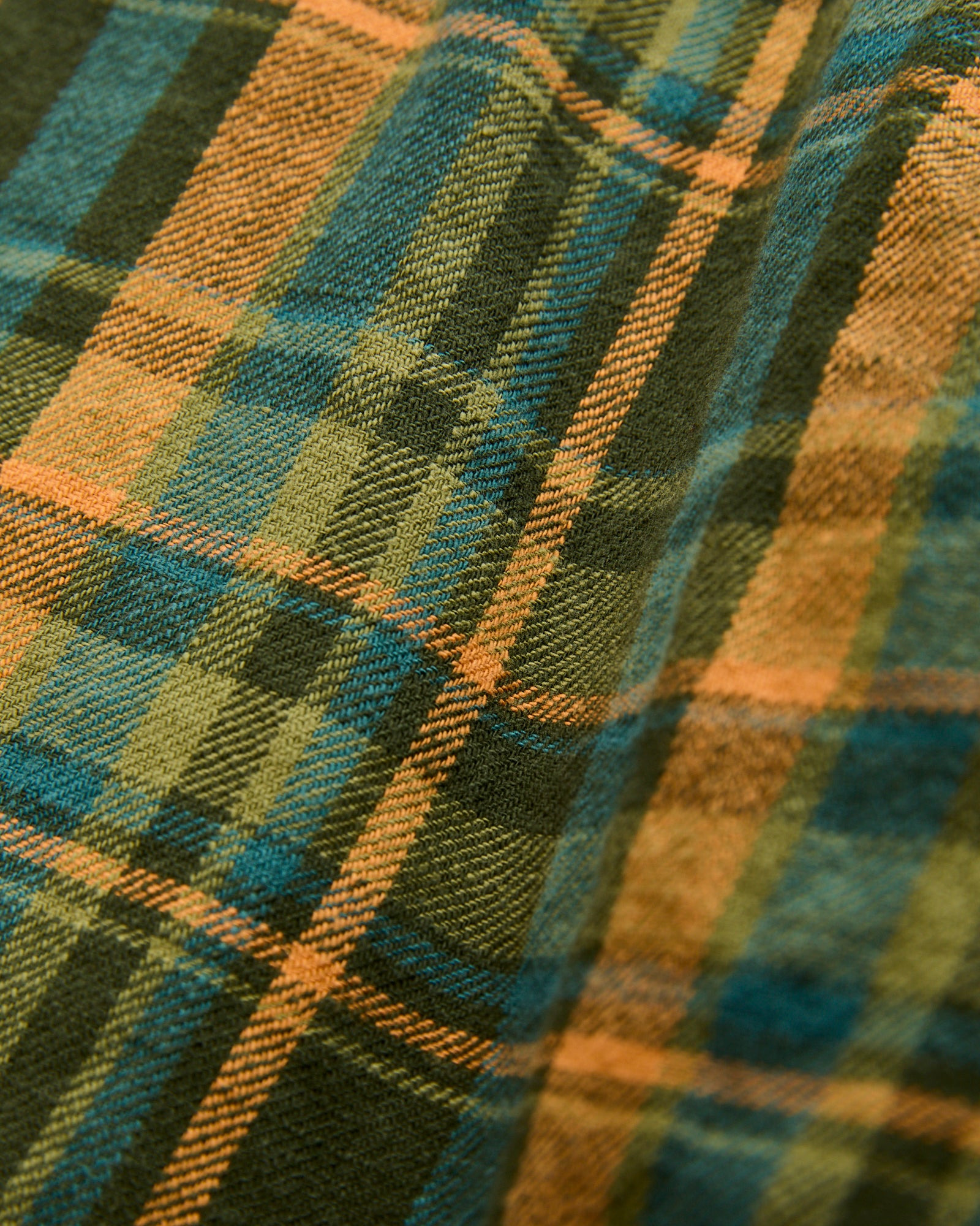 Wells Workshirt in Evergreen Plaid - 7