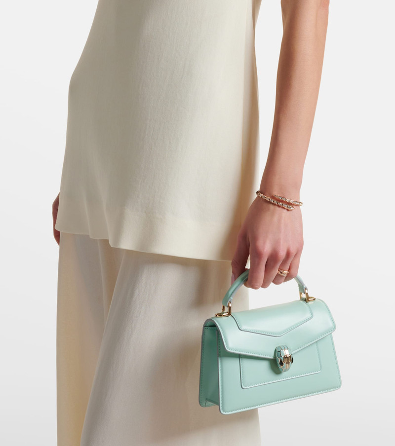 BVLGARI Serpenti Forever leather tote bag outlook
