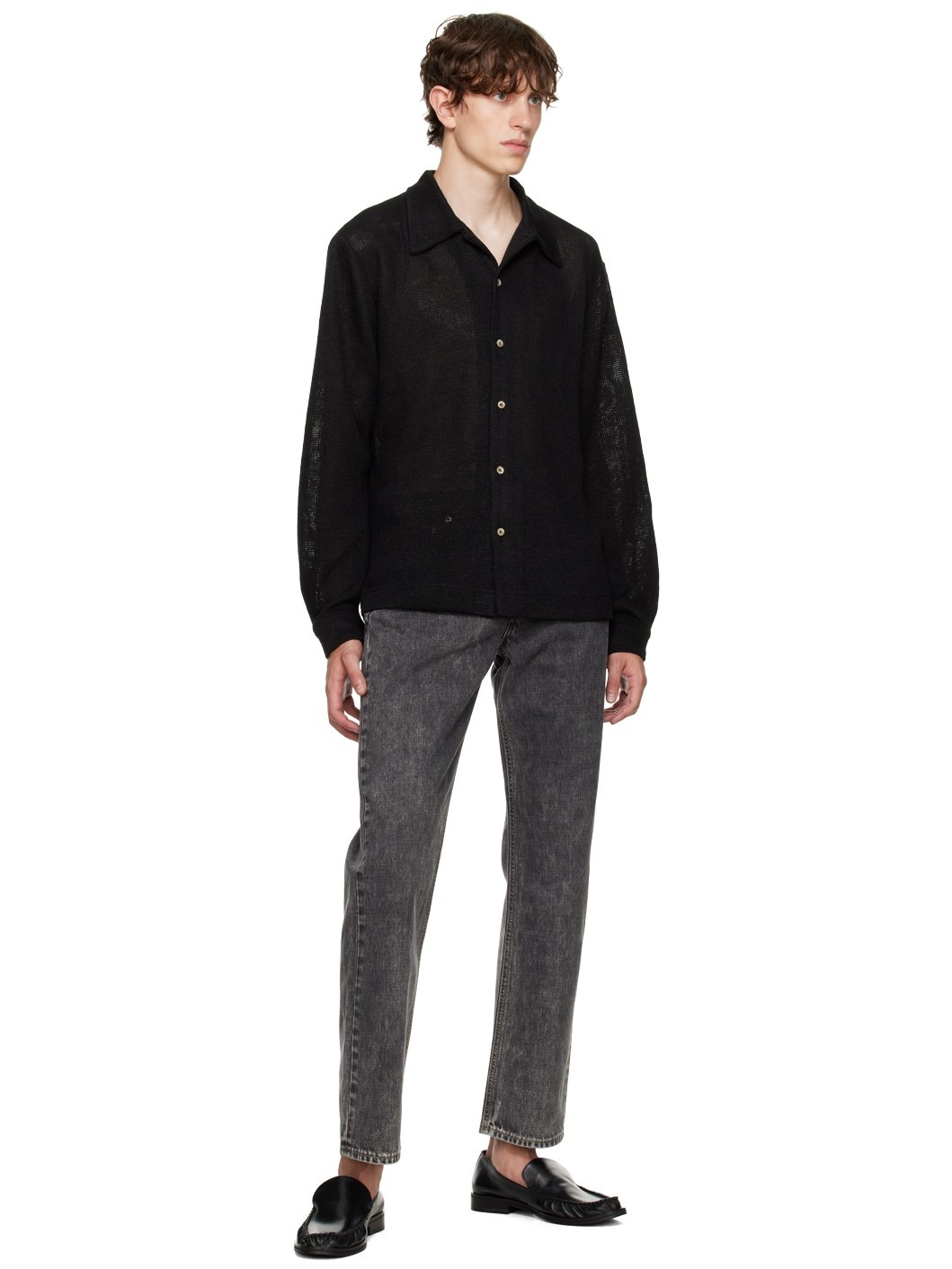 Séfr straight cut 29 Séfr Straight Cut Jeans In Flower Denim In Blue | ModeSens