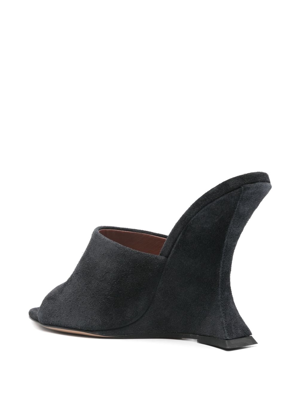 105mm suede mules - 3