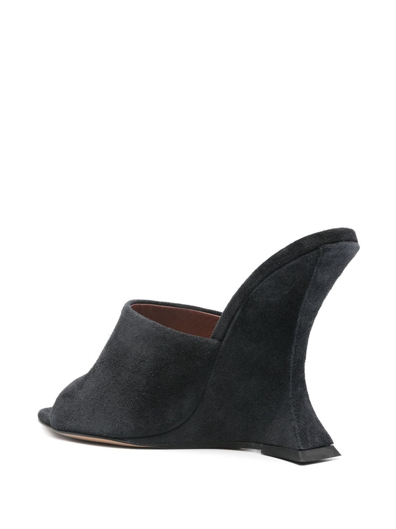 105mm suede mules 3