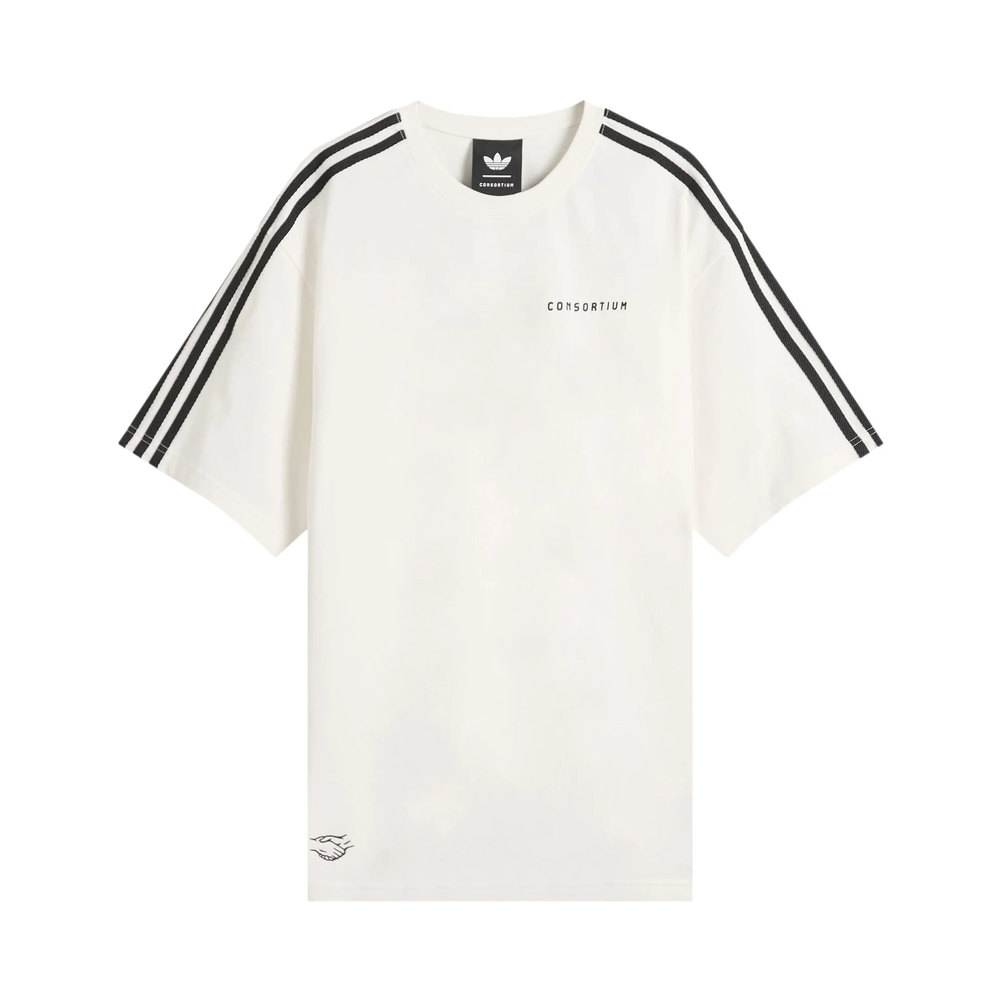 Adidas x Consortium T-Shirt 'Chalk White' - 1