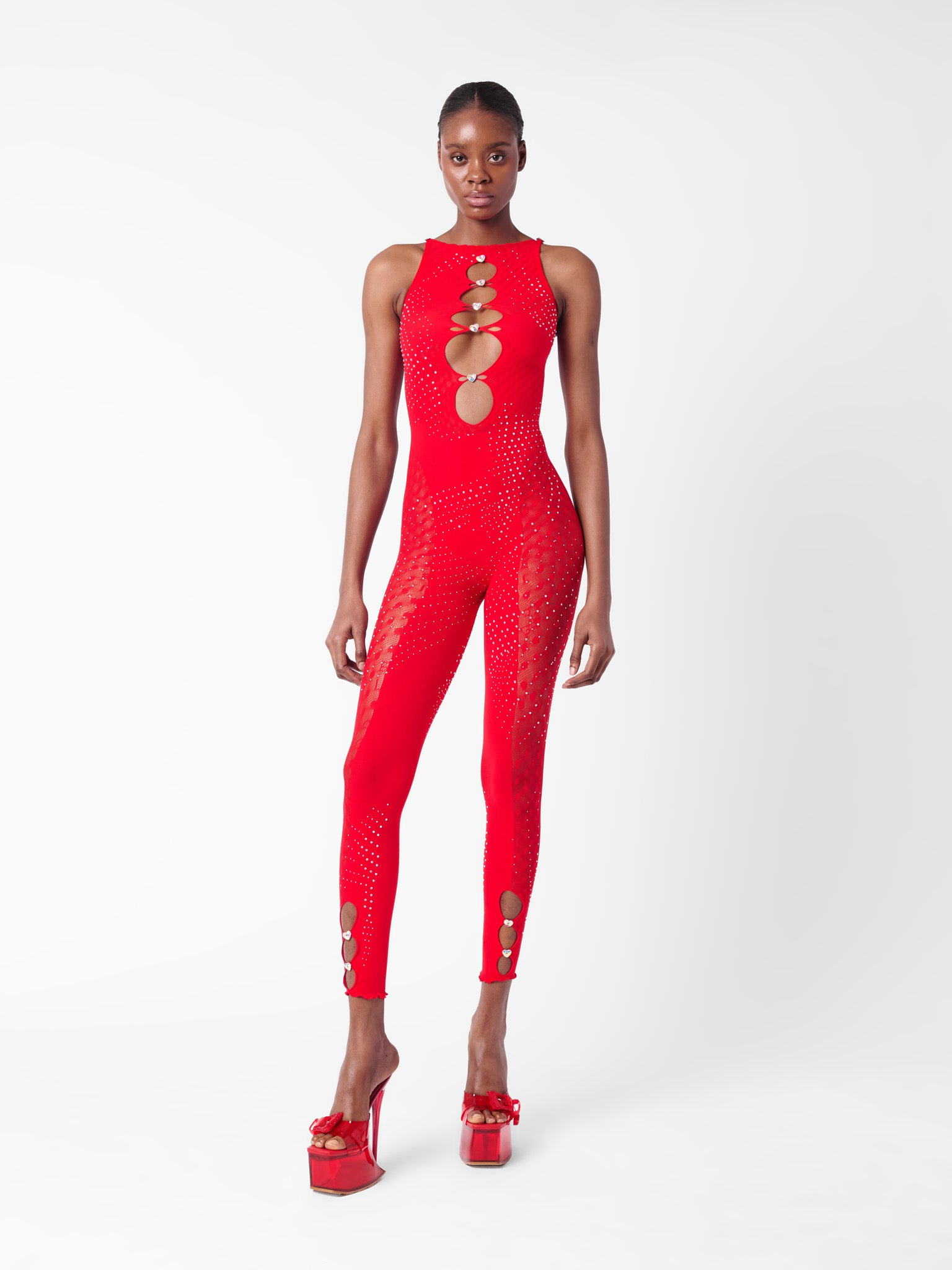 RHINESTONED JANICE JUMPSUIT HEARTBREAKER - 8