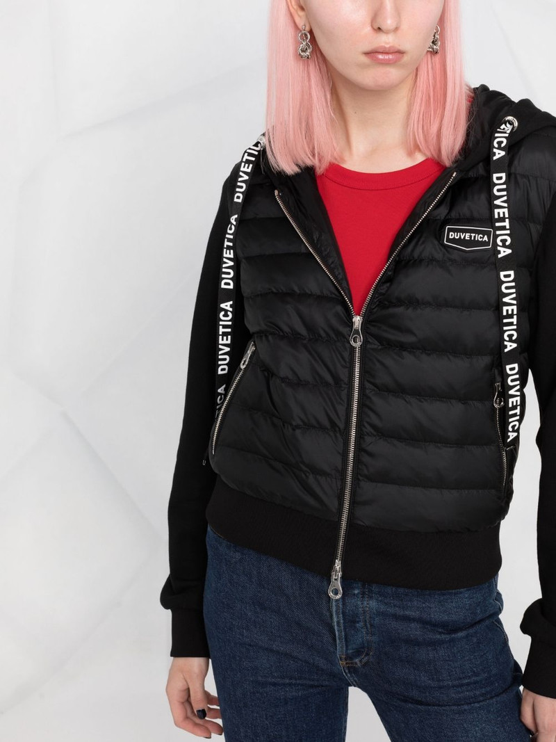 Bolsena panelled hooded puffer jacket 5