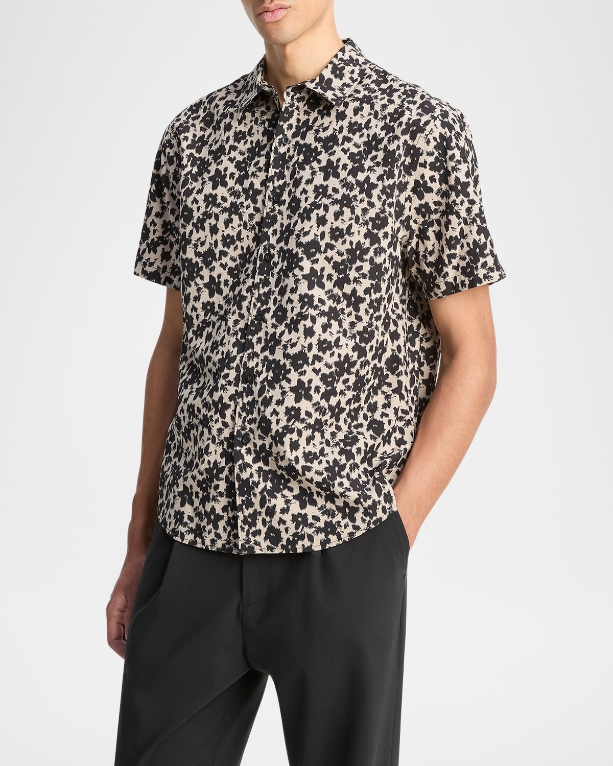 Men's Star Lily Short-Sleeve Shirt - 4
