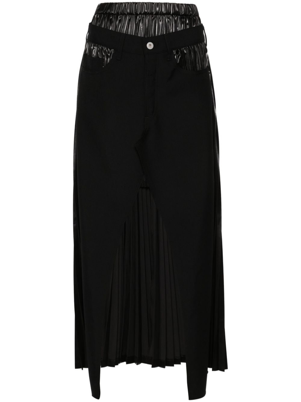 plissÃ© midi skirt - 1