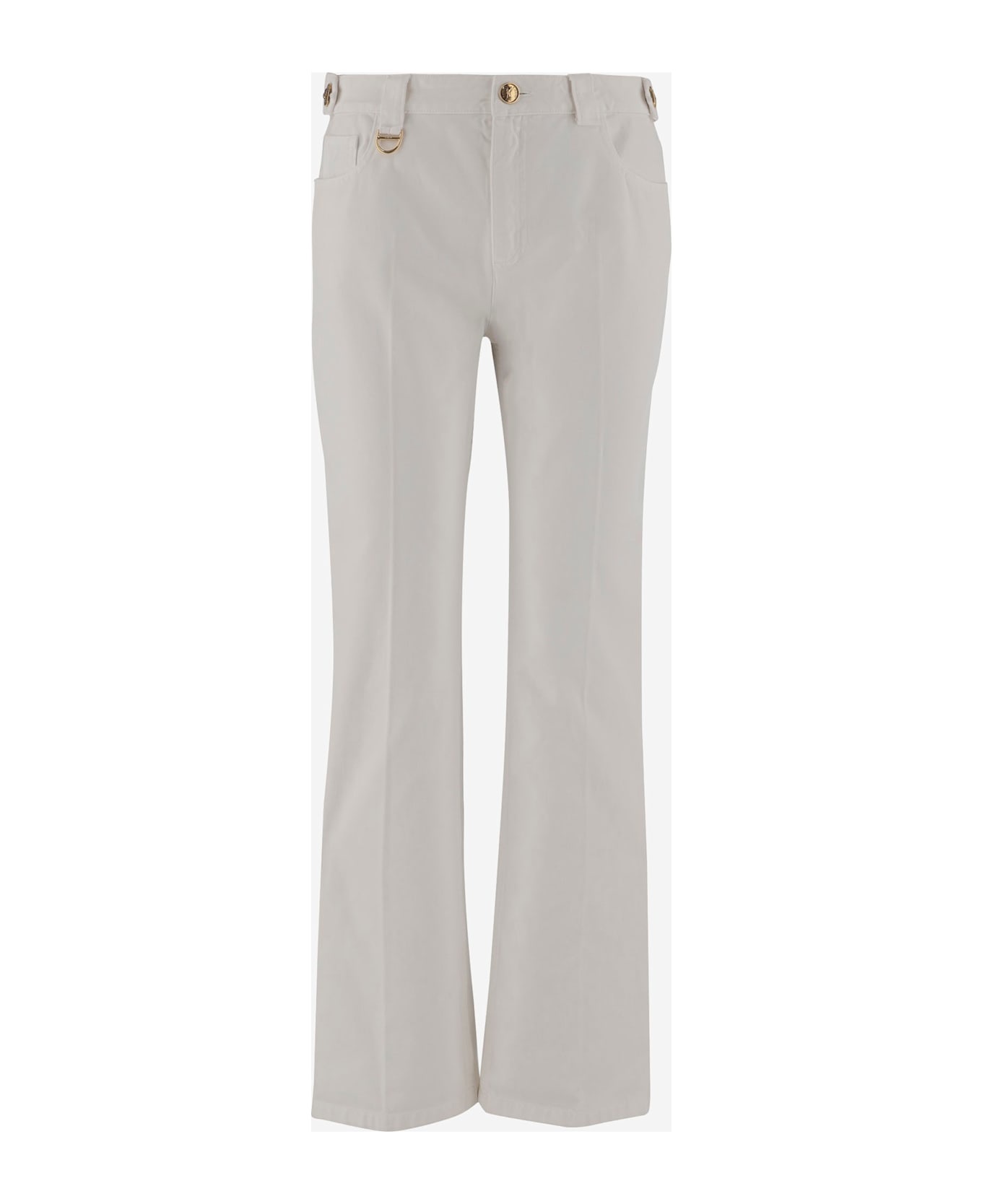 Chloé Cotton Canvas Pants | italist | REVERSIBLE
