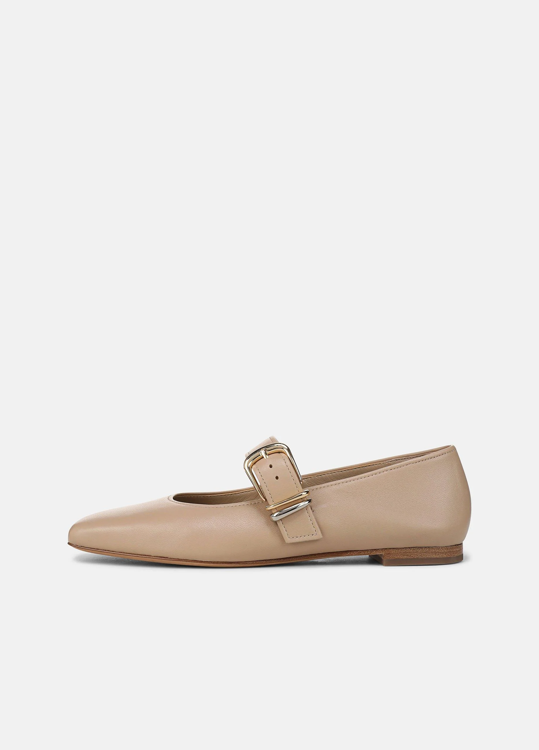 Daniela Leather Mary Jane Flat - 1