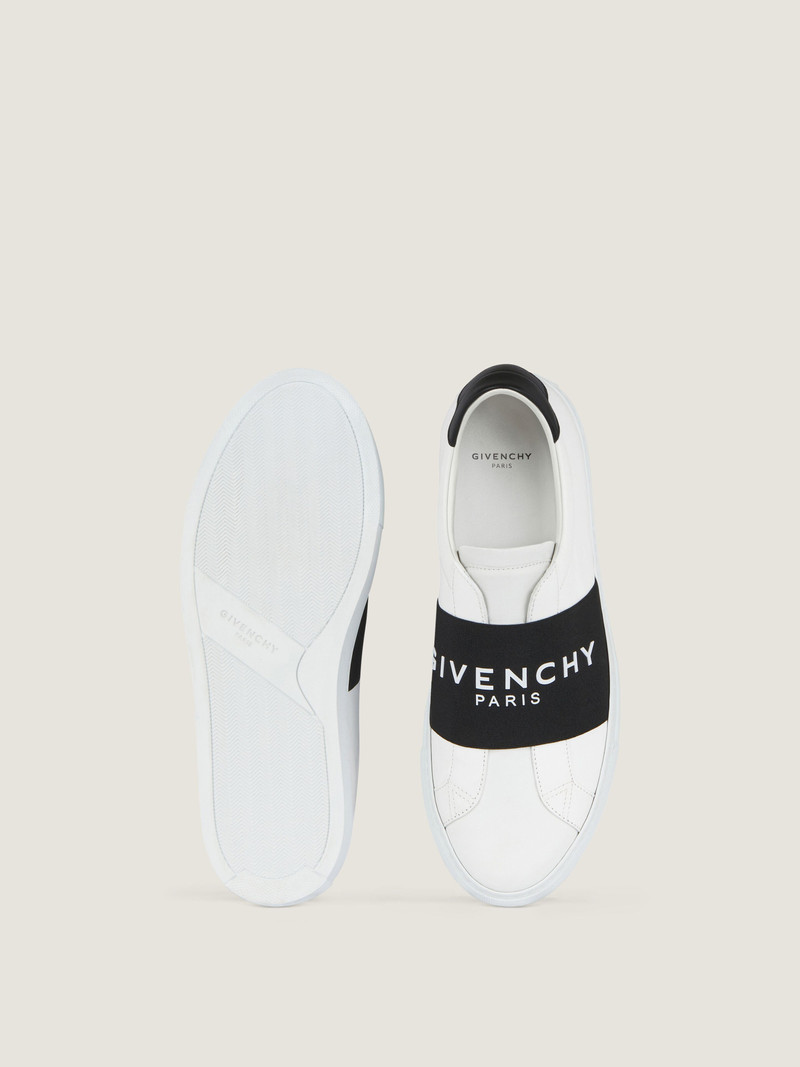 URBAN STREET SNEAKERS IN LEATHER WITH ELASTIC BAND 4