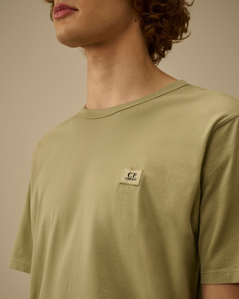 Mercerized Jersey 70/2 Gasato Short Sleeve Patch T-Shirt 5