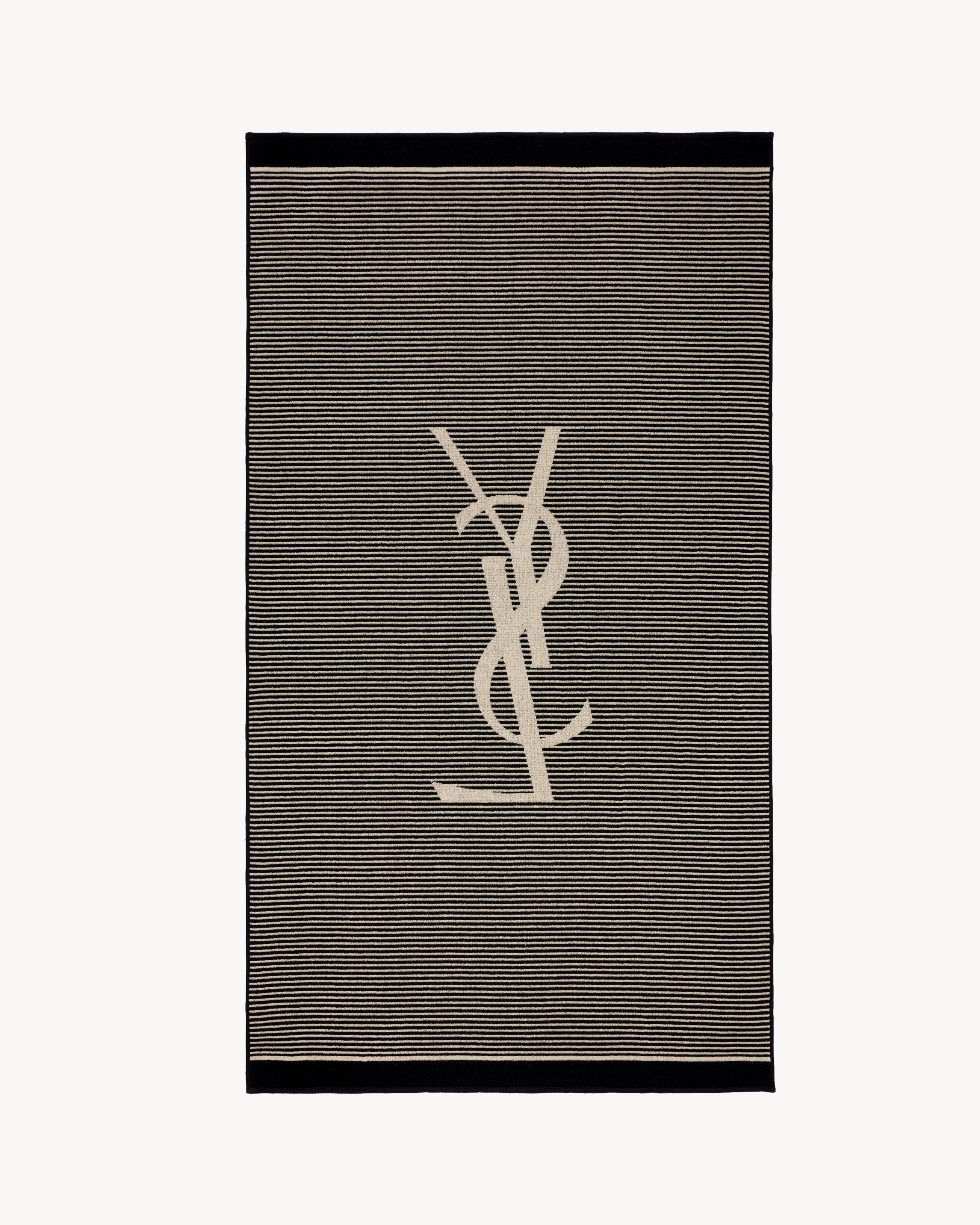 CASSANDRE STRIPED TOWEL IN COTTON - 2