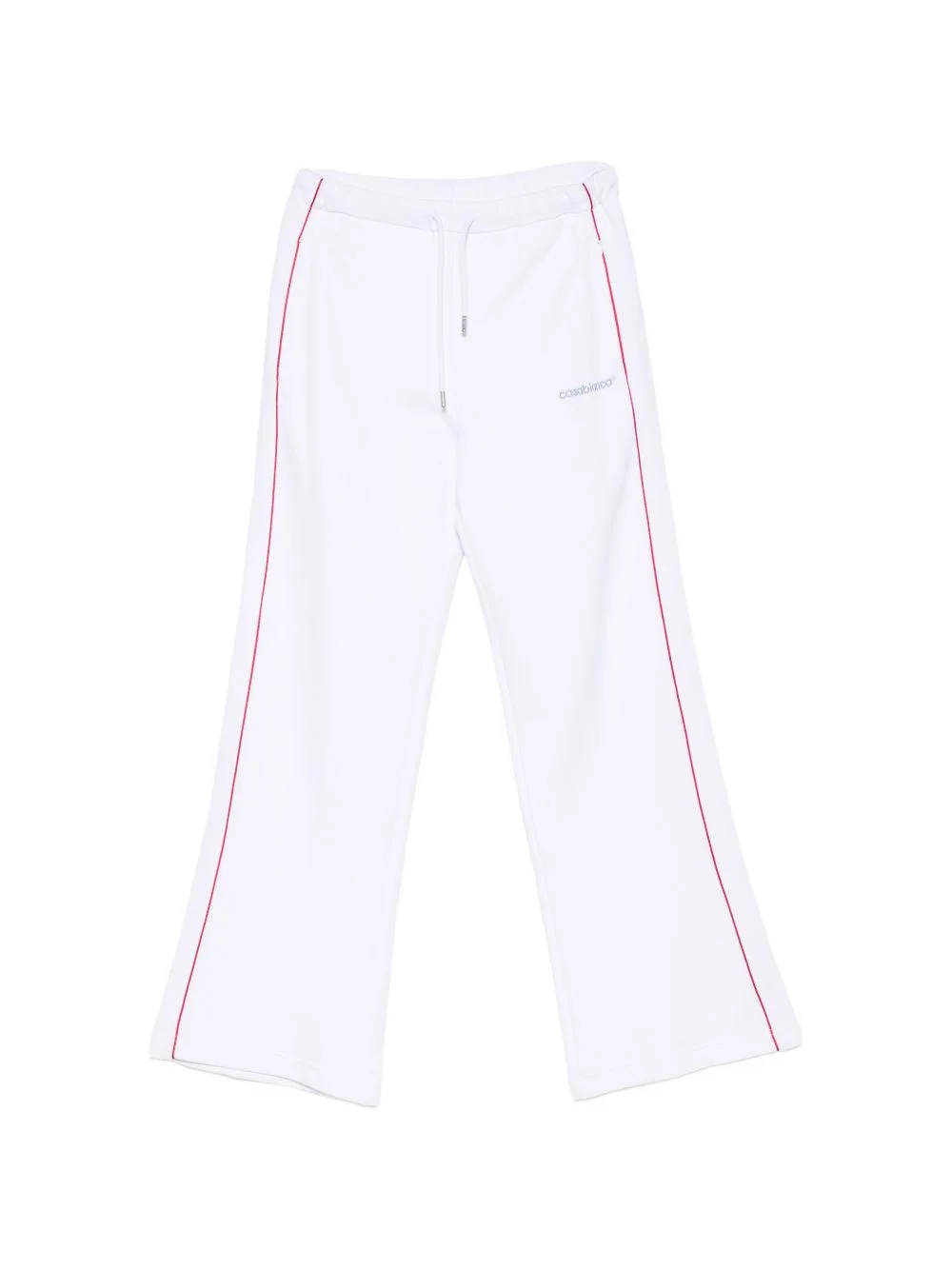 drawstring-waistband track pants - 1