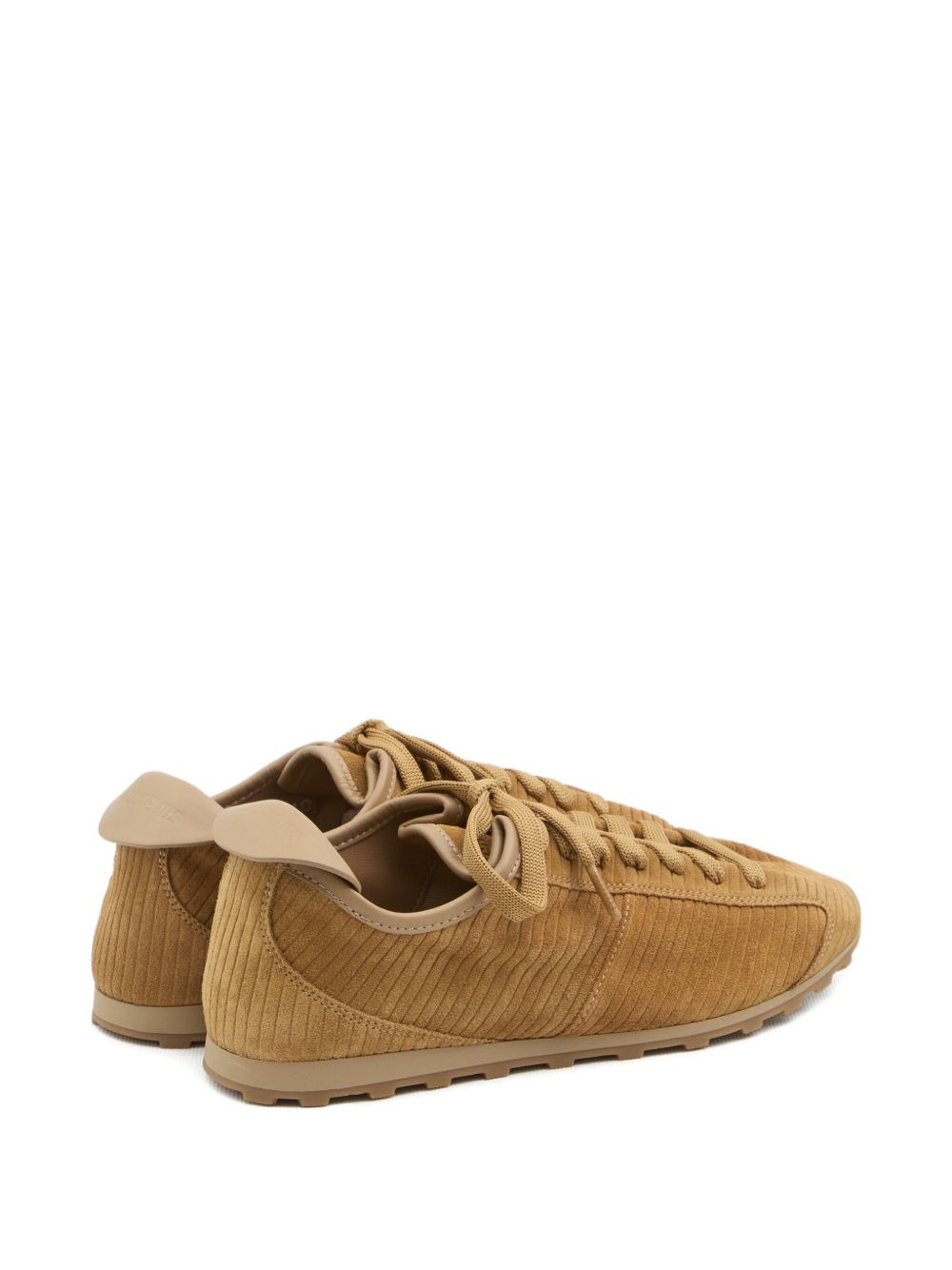 The Tennis embossed-suede low-top sneakers - 3