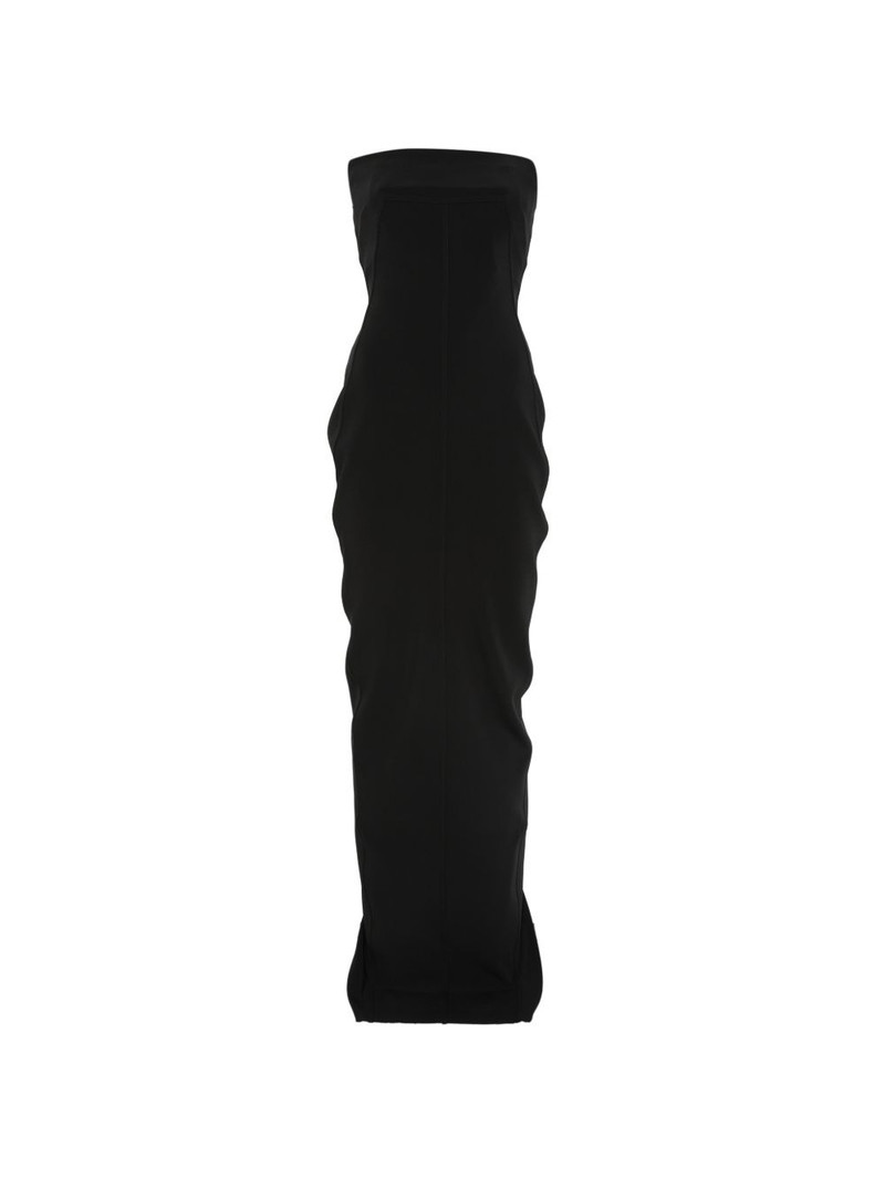 Bustier Gown strapless sculpted maxi dress 1