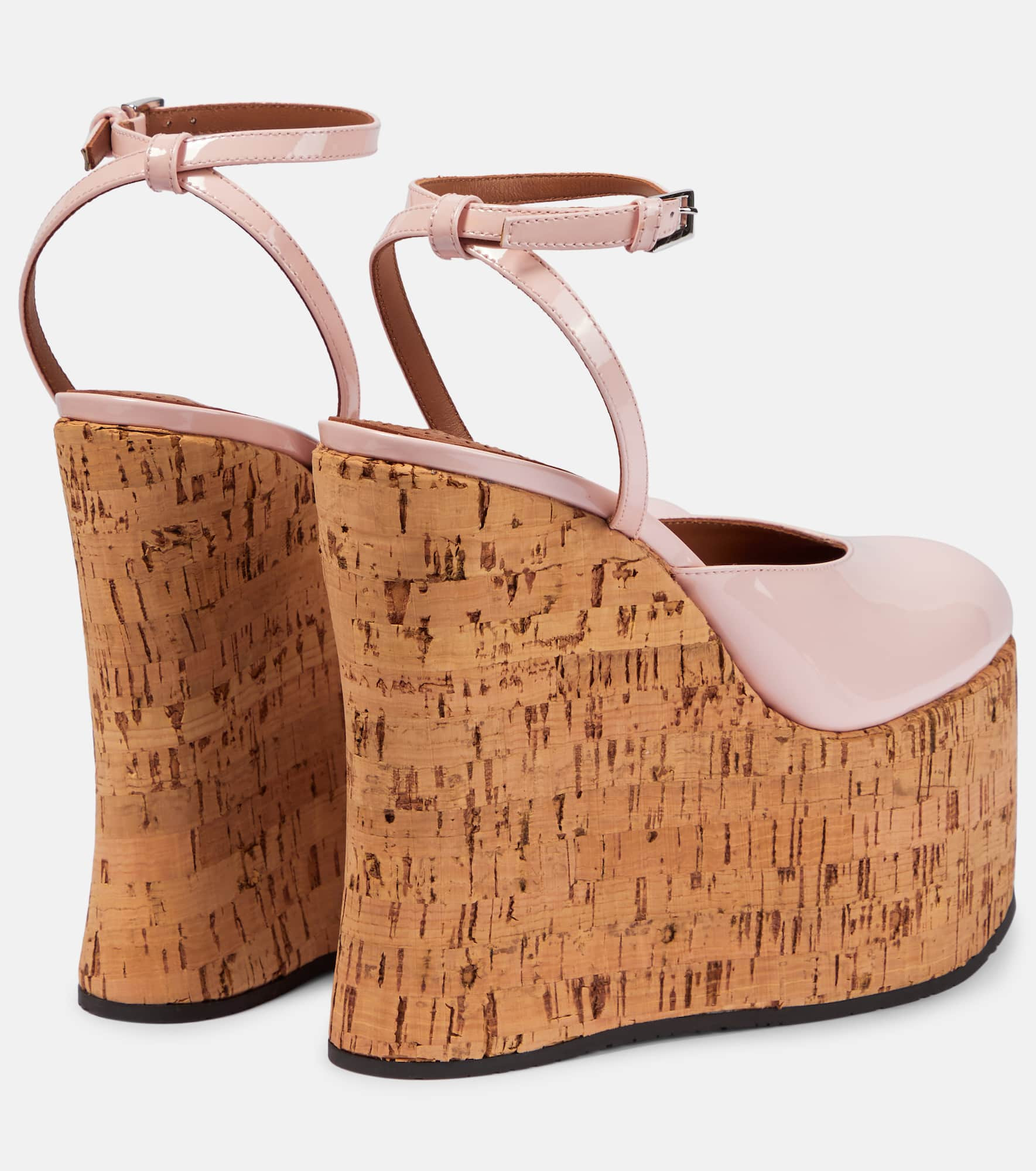 Riviera patent leather wedges - 3