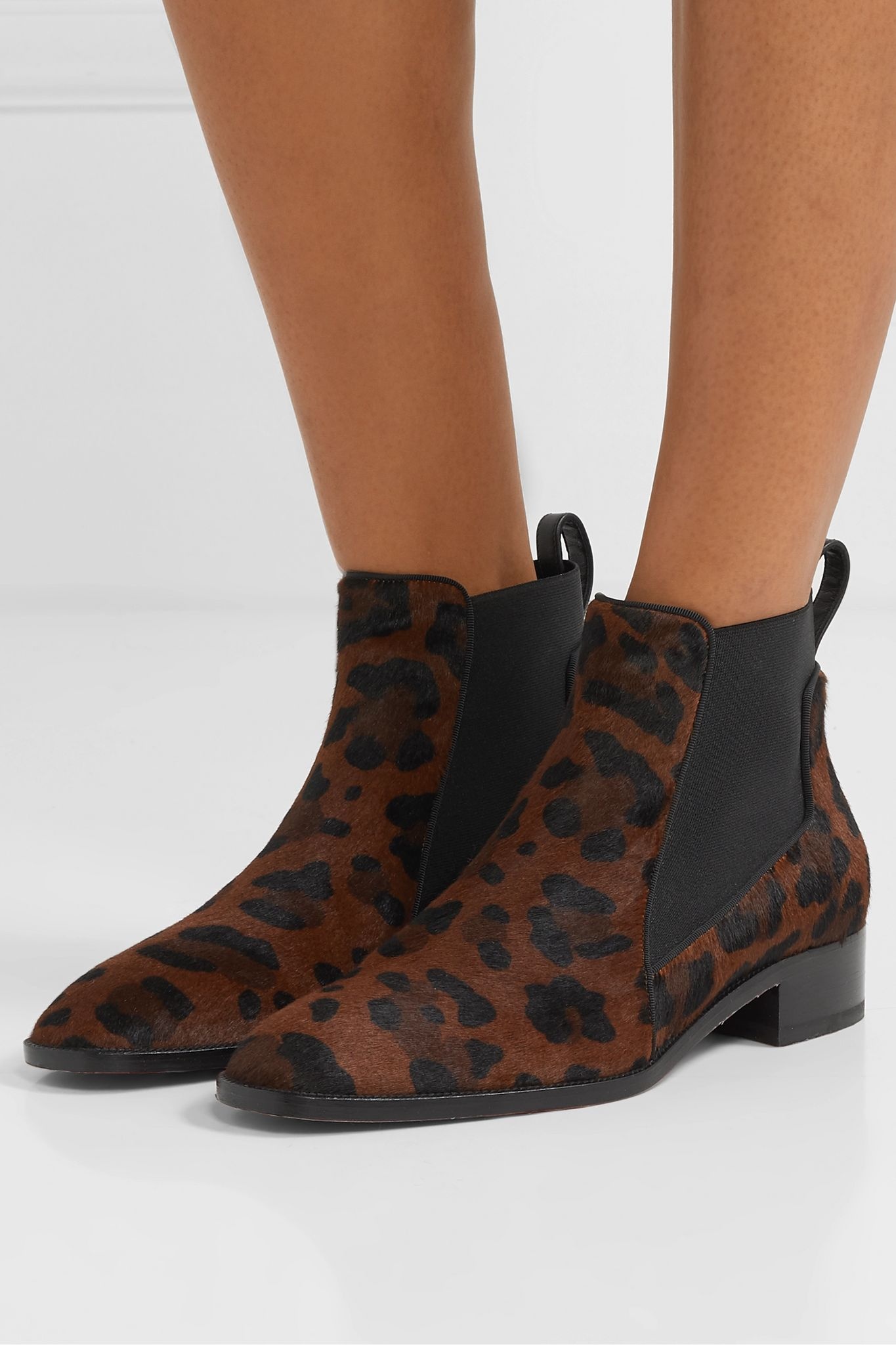 Marnmada 40 leopard-print calf hair Chelsea boots - 2