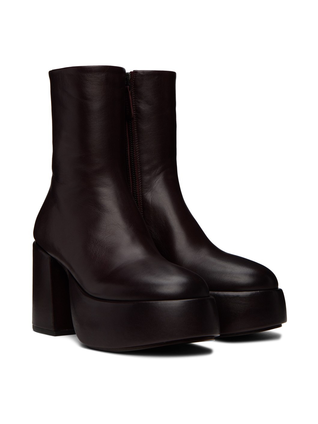 Brown Tacplat Boots - 4