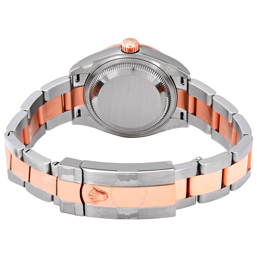 Rolex Lady-Datejust 28 White Dial Ladies Steel and 18kt Everose Gold Oyster Watch 279171WRO - 3