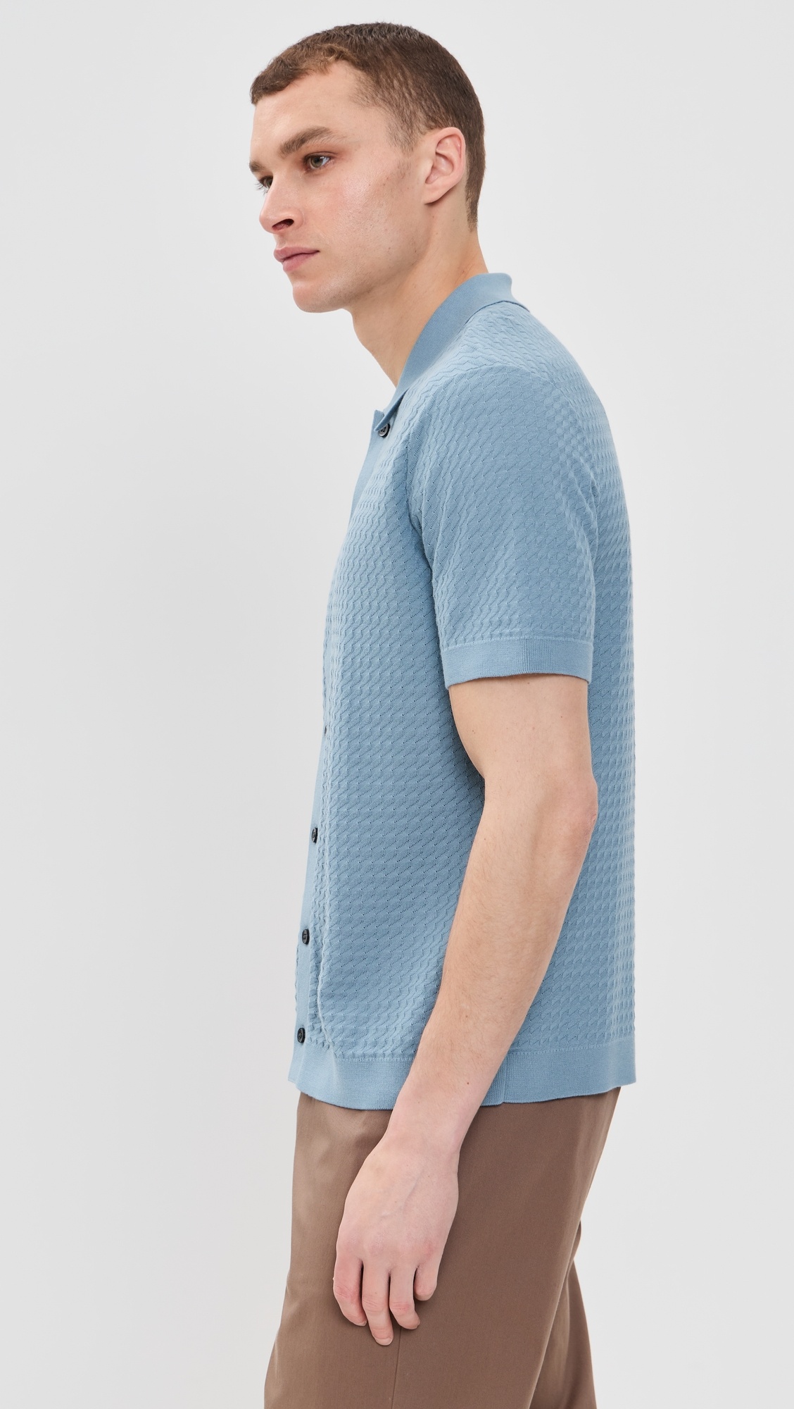 Cairn Cotton Sweater Polo - 3