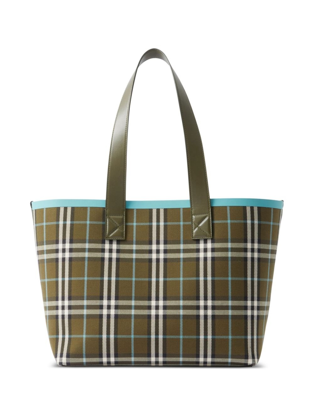 medium London Vintage check-print tote bag - 3