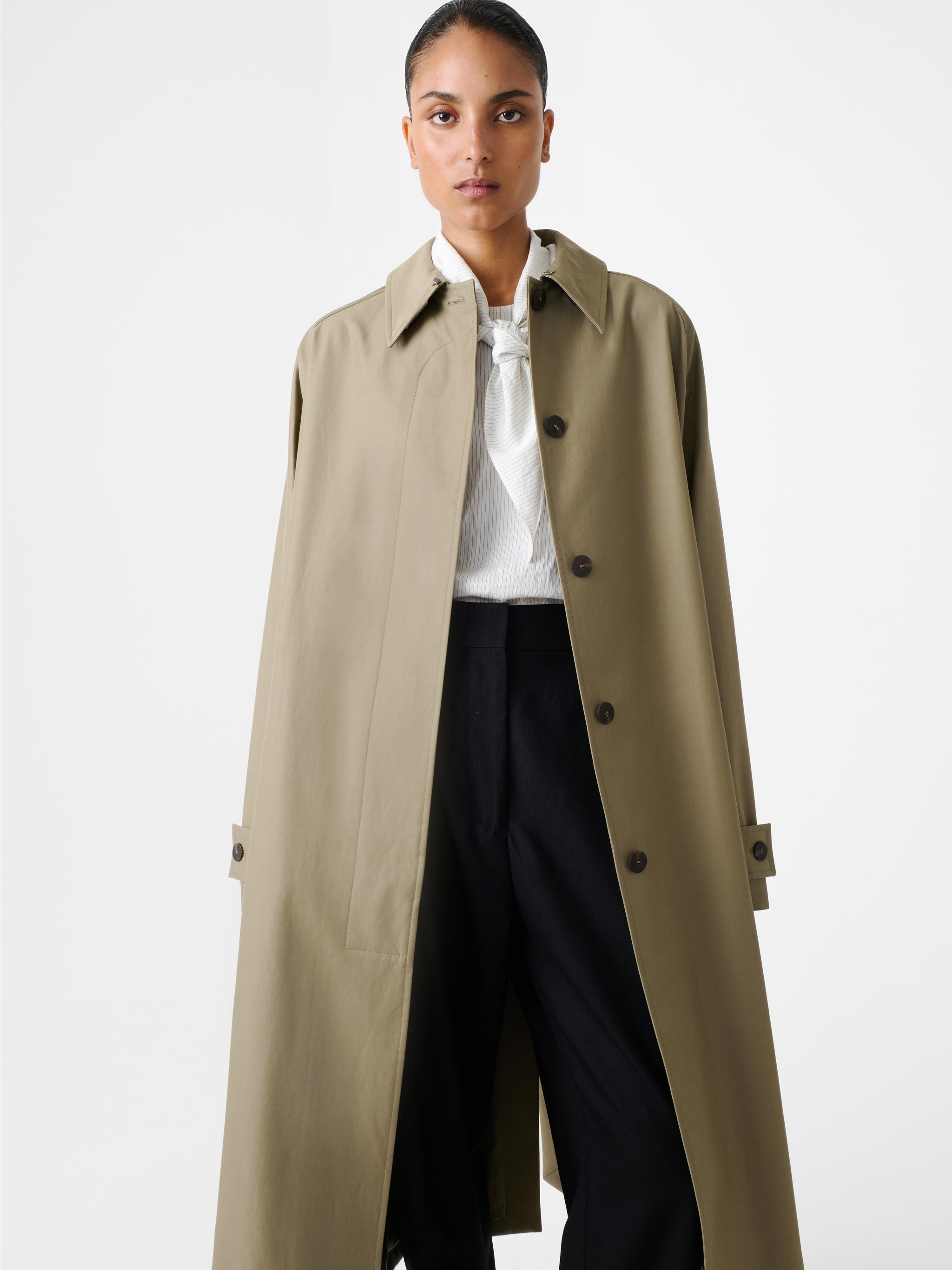 Holin Coated Cotton Coat - 5