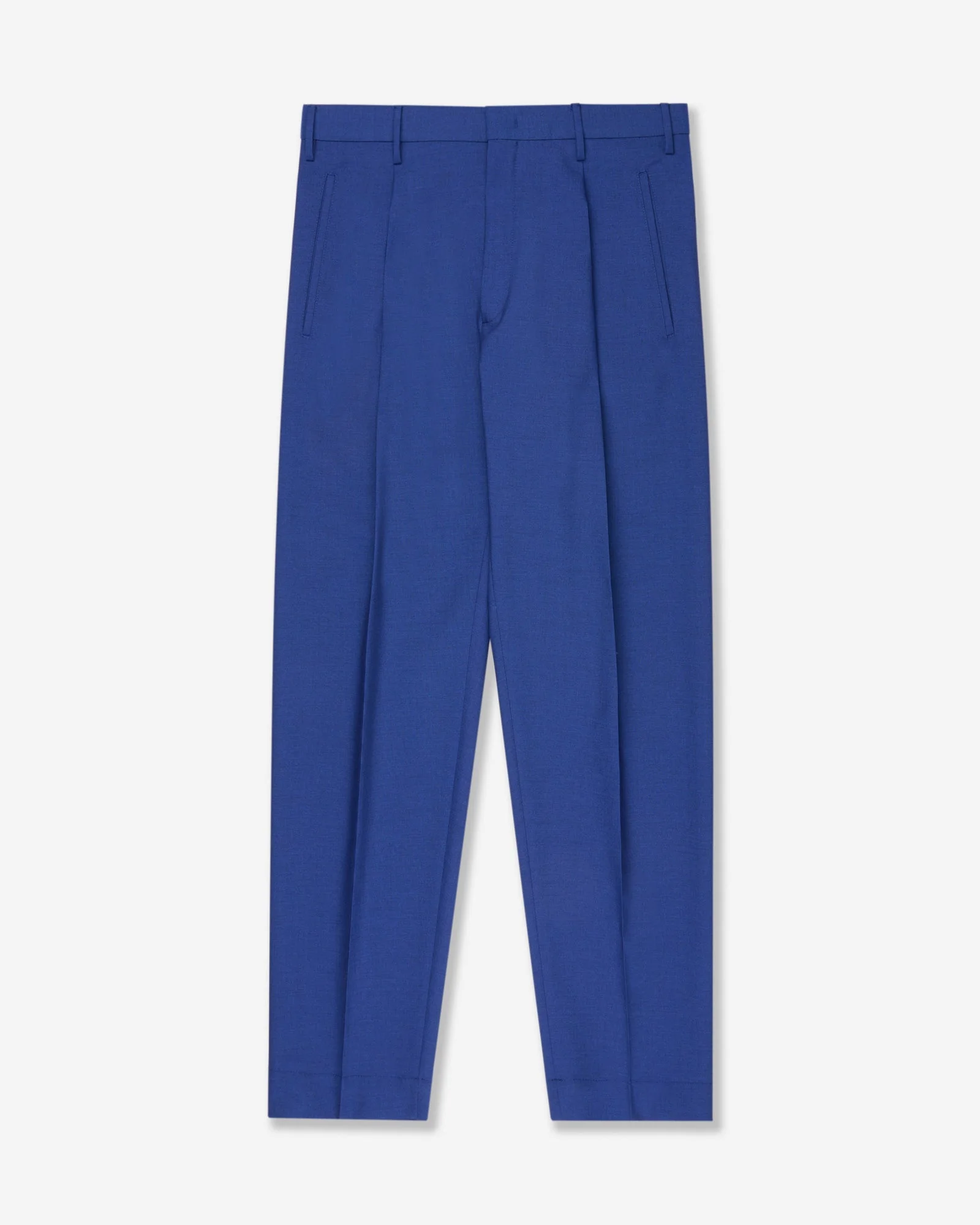 Seamless wool fabric trousers - 1
