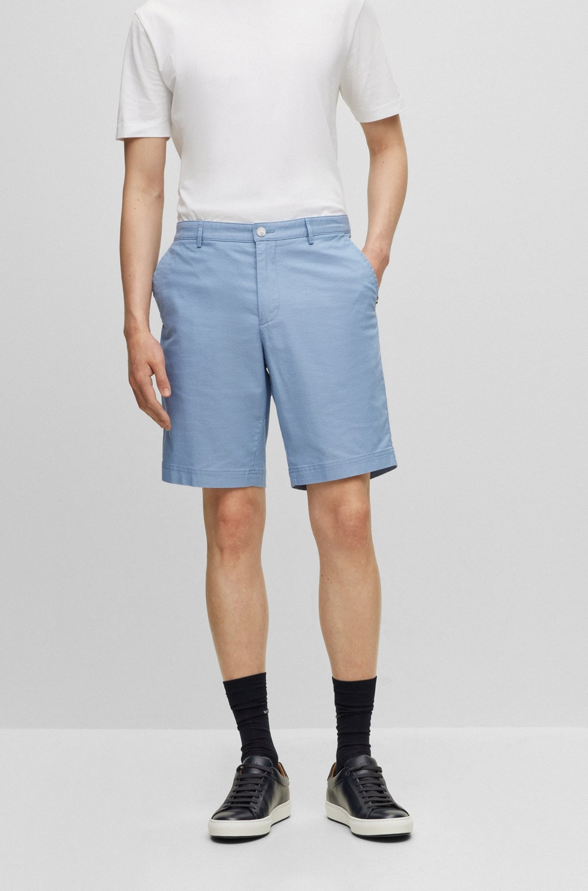 SLIM-FIT SHORTS - 2
