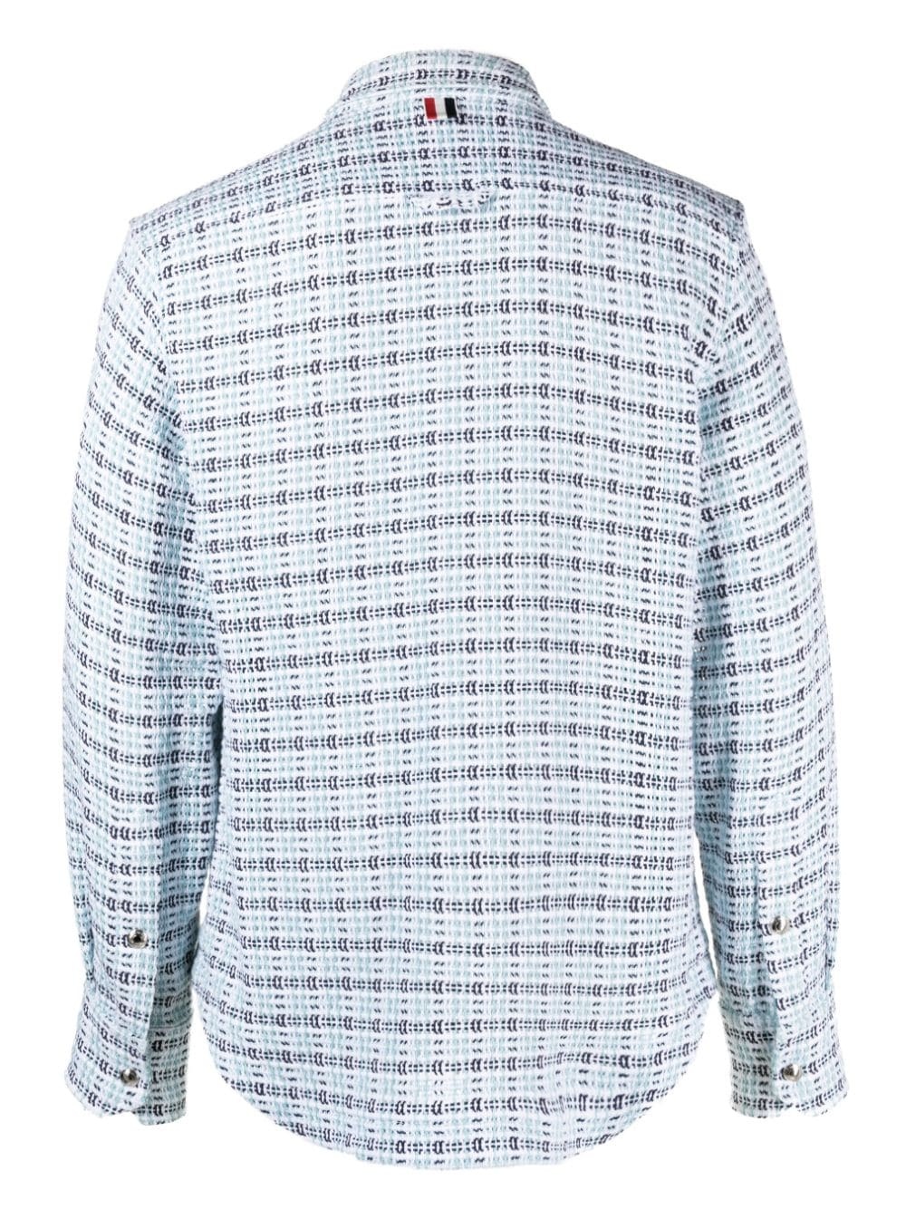 long-sleeve button-fastening shirt - 2