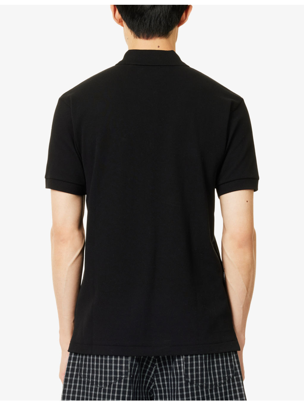 Logo-Patch Short-Sleeve Cotton Polo Shirt - 4