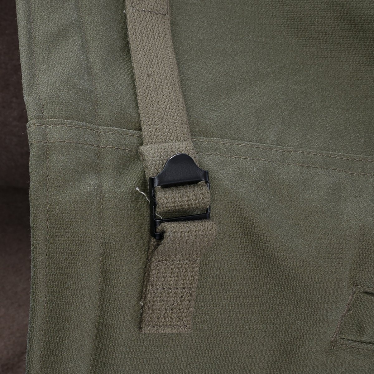 IHM-45-GRN Oiled Whipcord A2 Deck Jacket - Army Green - 13