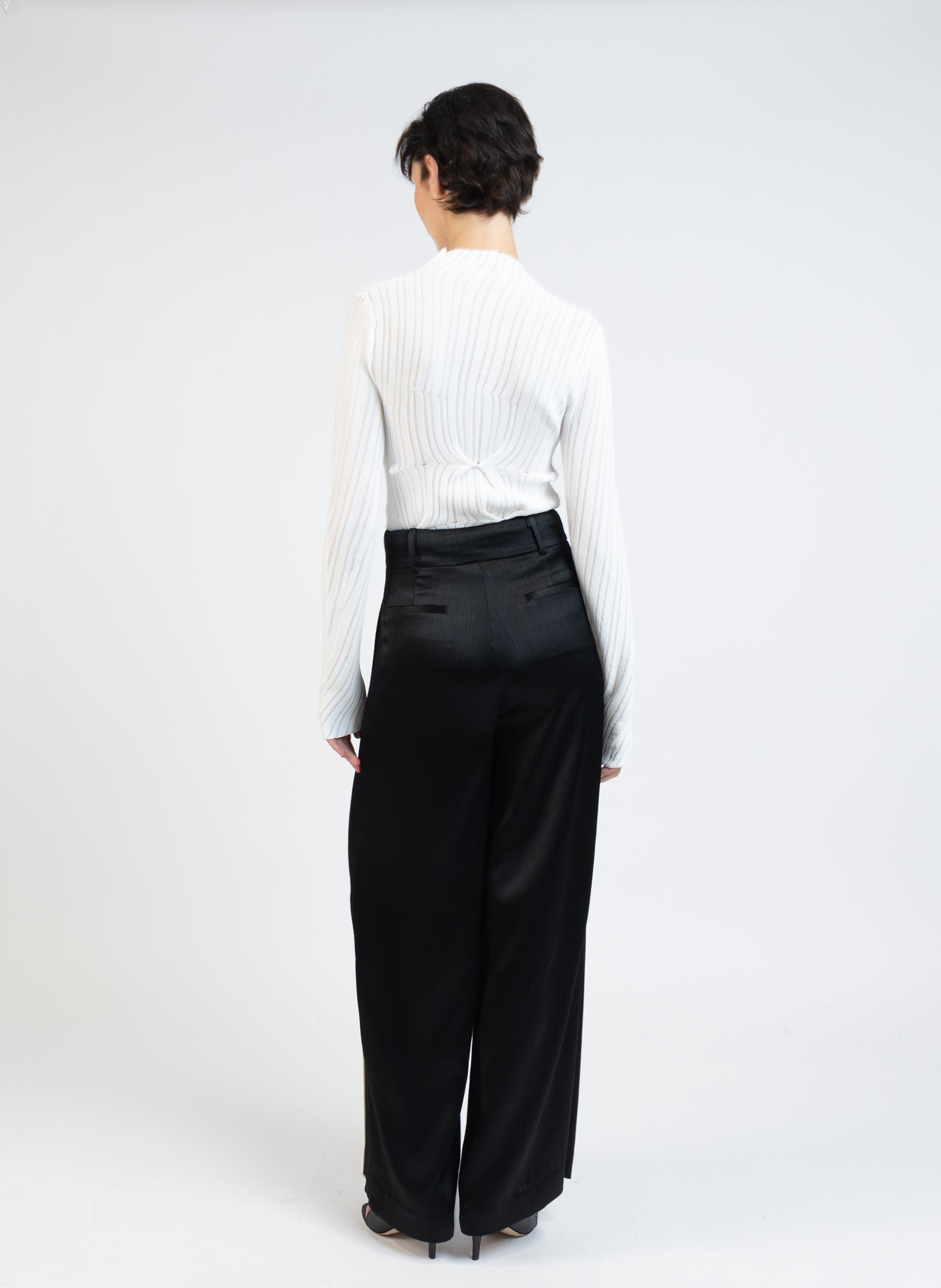 Tailored Trousers/Black - 5