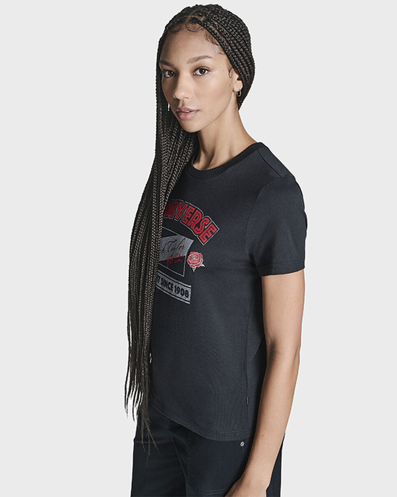 Converse Retro Roses T-Shirt outlook