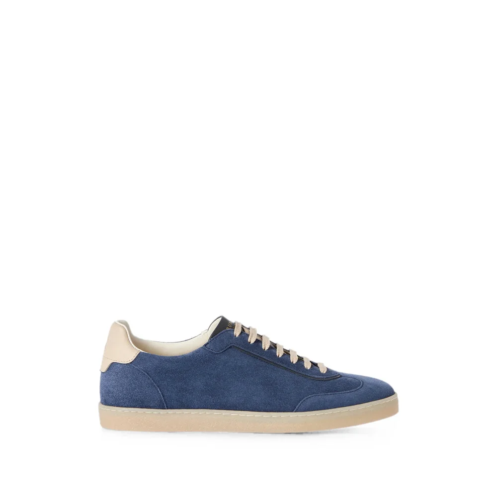 Brunello Cucinelli Blue Trainers - Low-Tops Men - 1