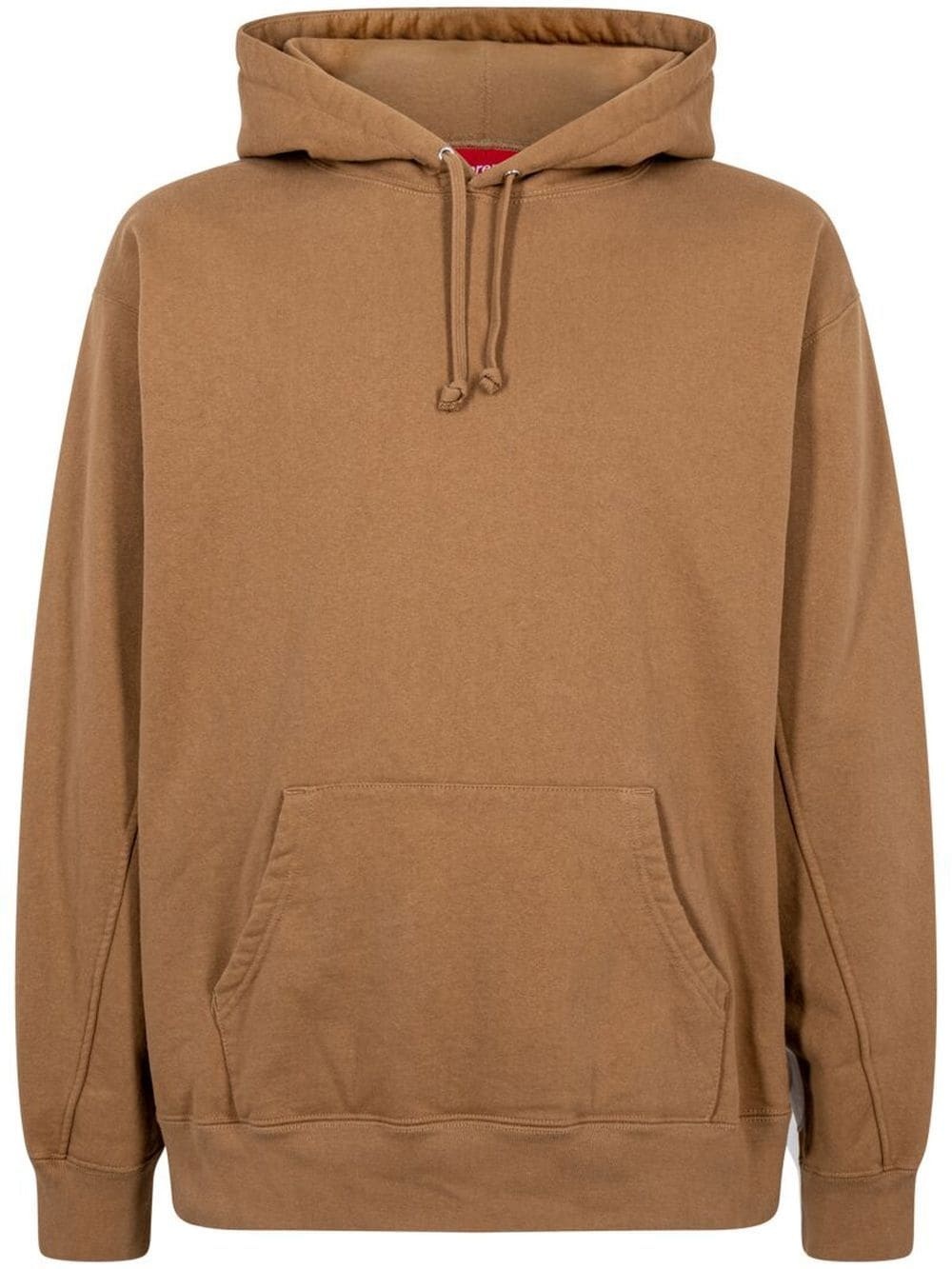 cropped panels hoodie - 1