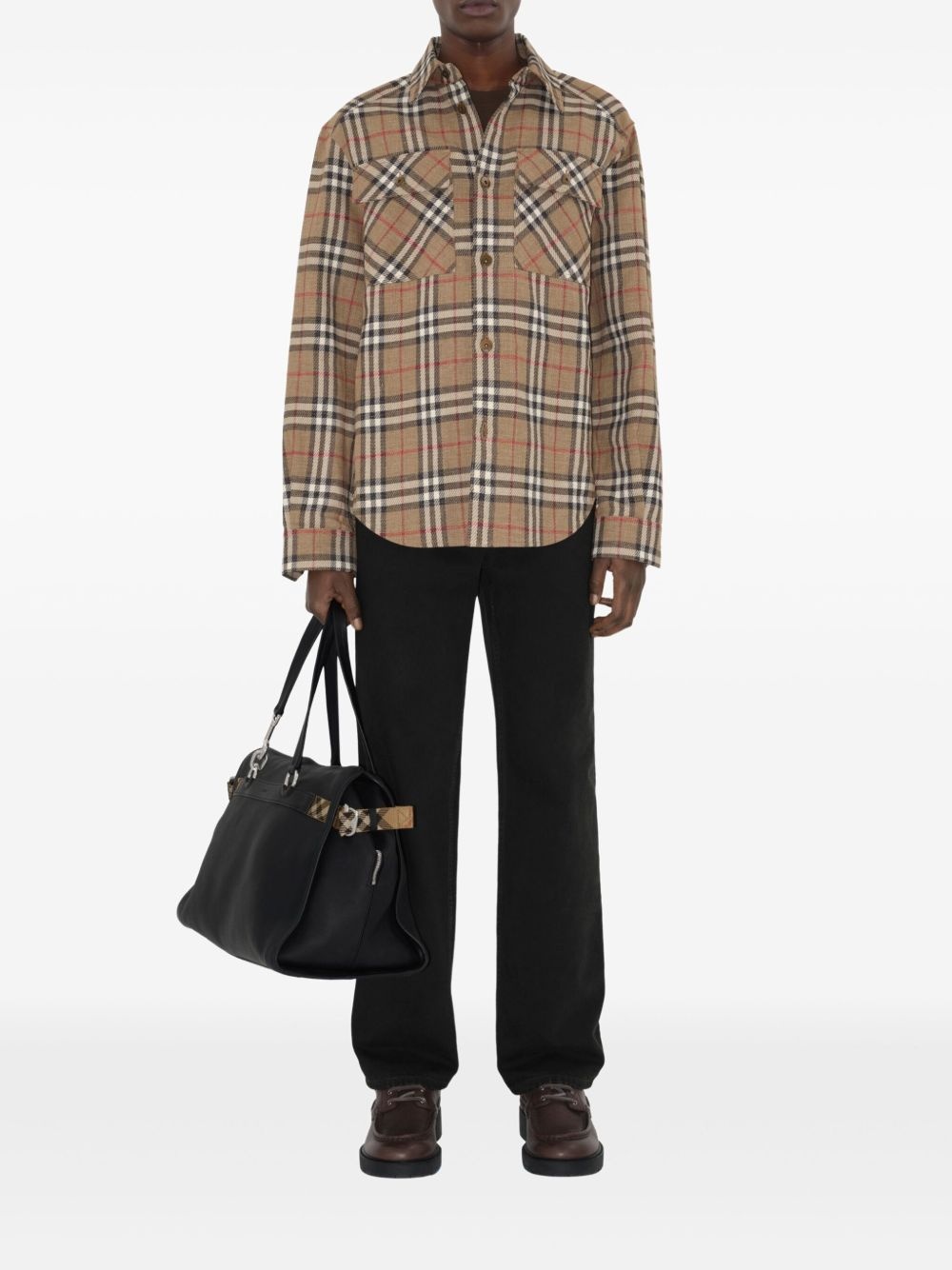 checked shirt - 5