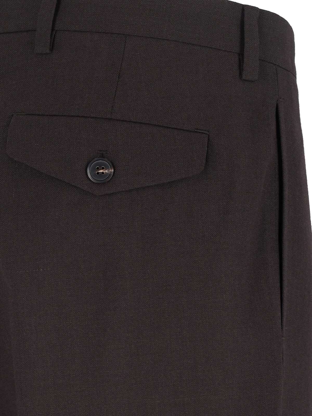 VIRGIN WOOL PANTS - 4