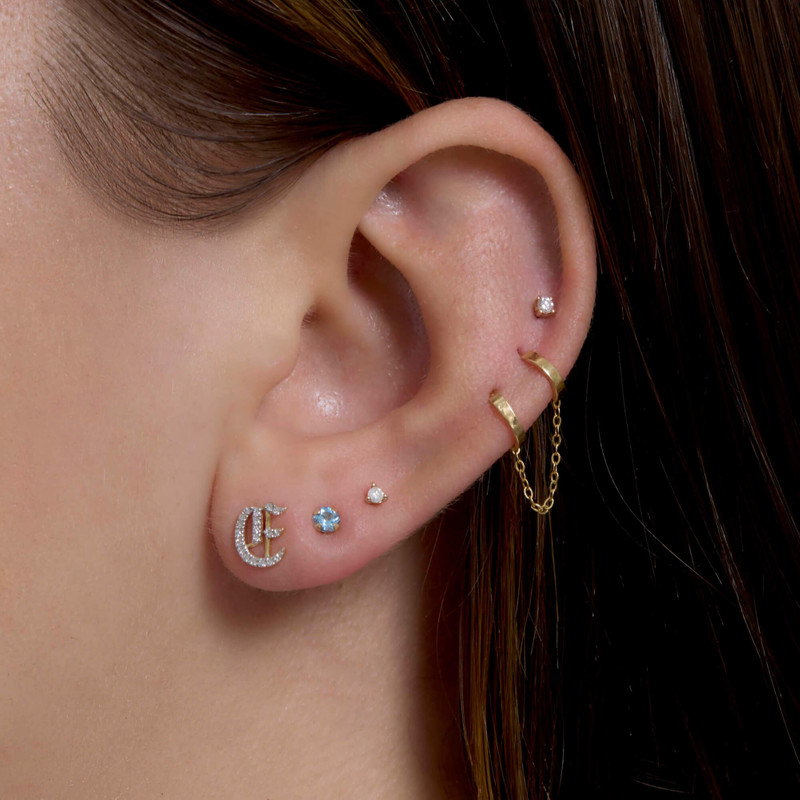 Tiny Birthstone Earrings 23