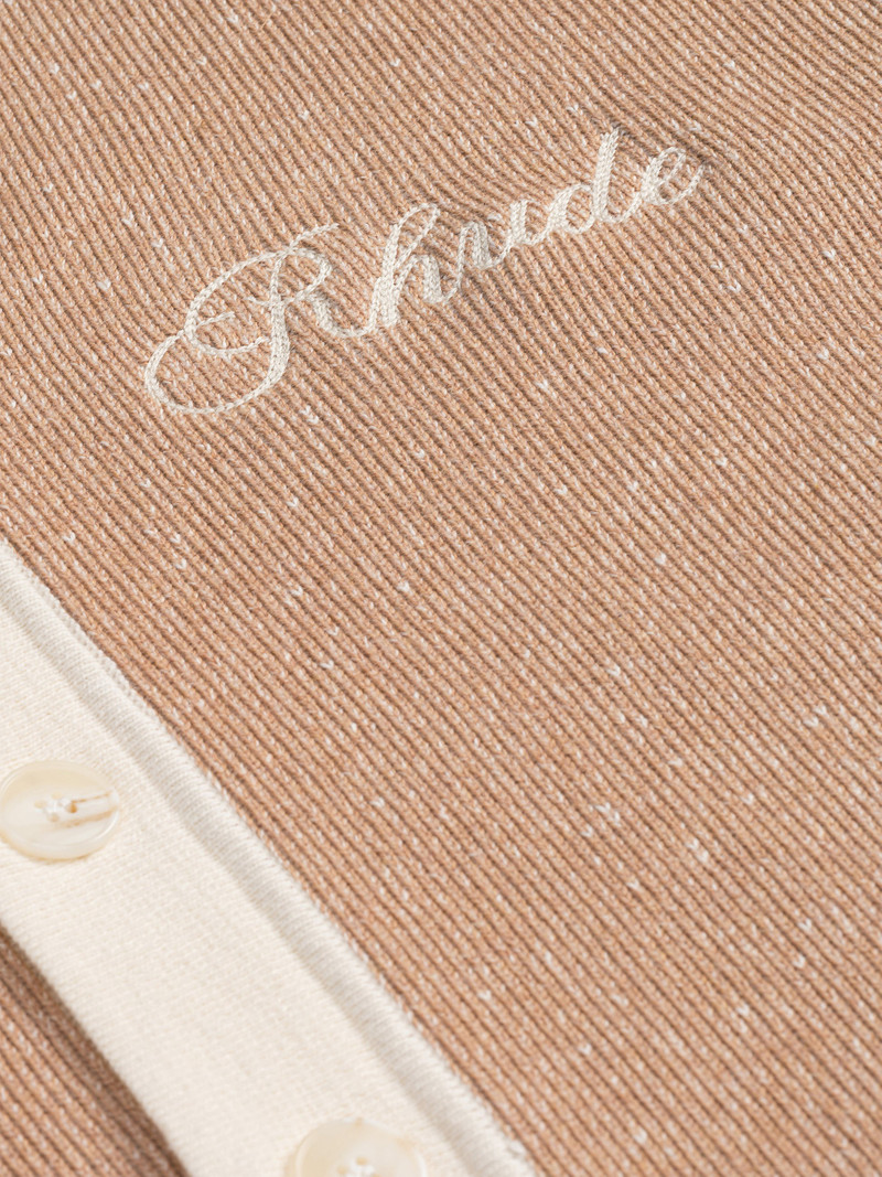 CONTRAST KNIT BUTTON-UP POLO 7