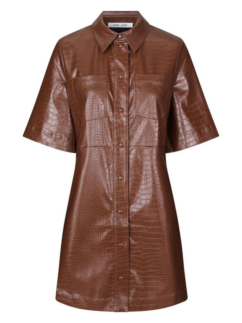 Myla short-sleeve shirt dress 1