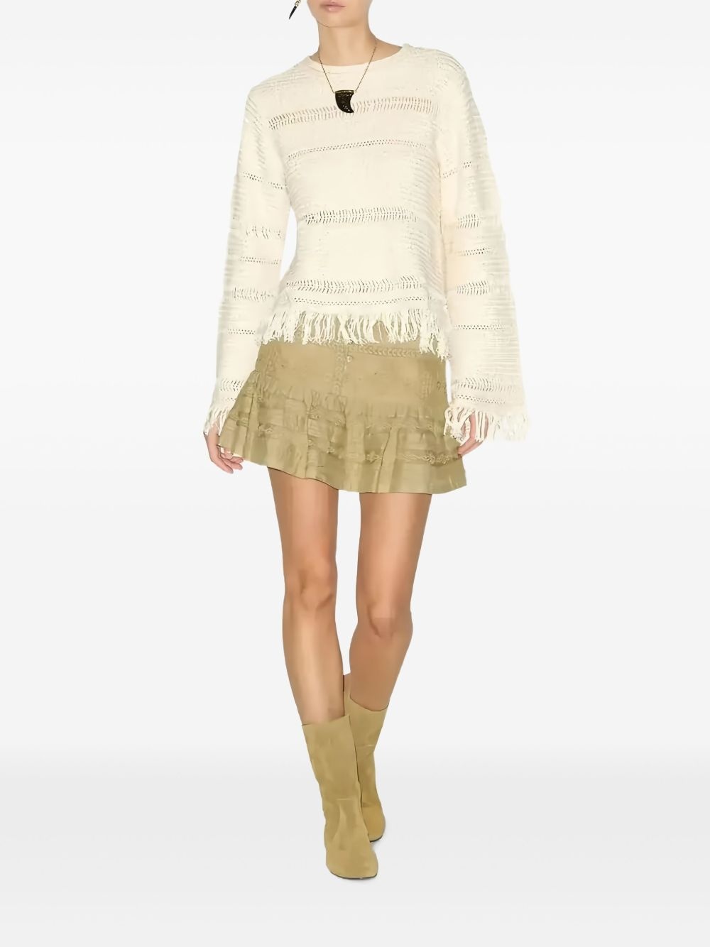 【関税込み】Isabel Marant ベージュ Benny セーター Beige Benny Sweater by Isabel Marant on Sale